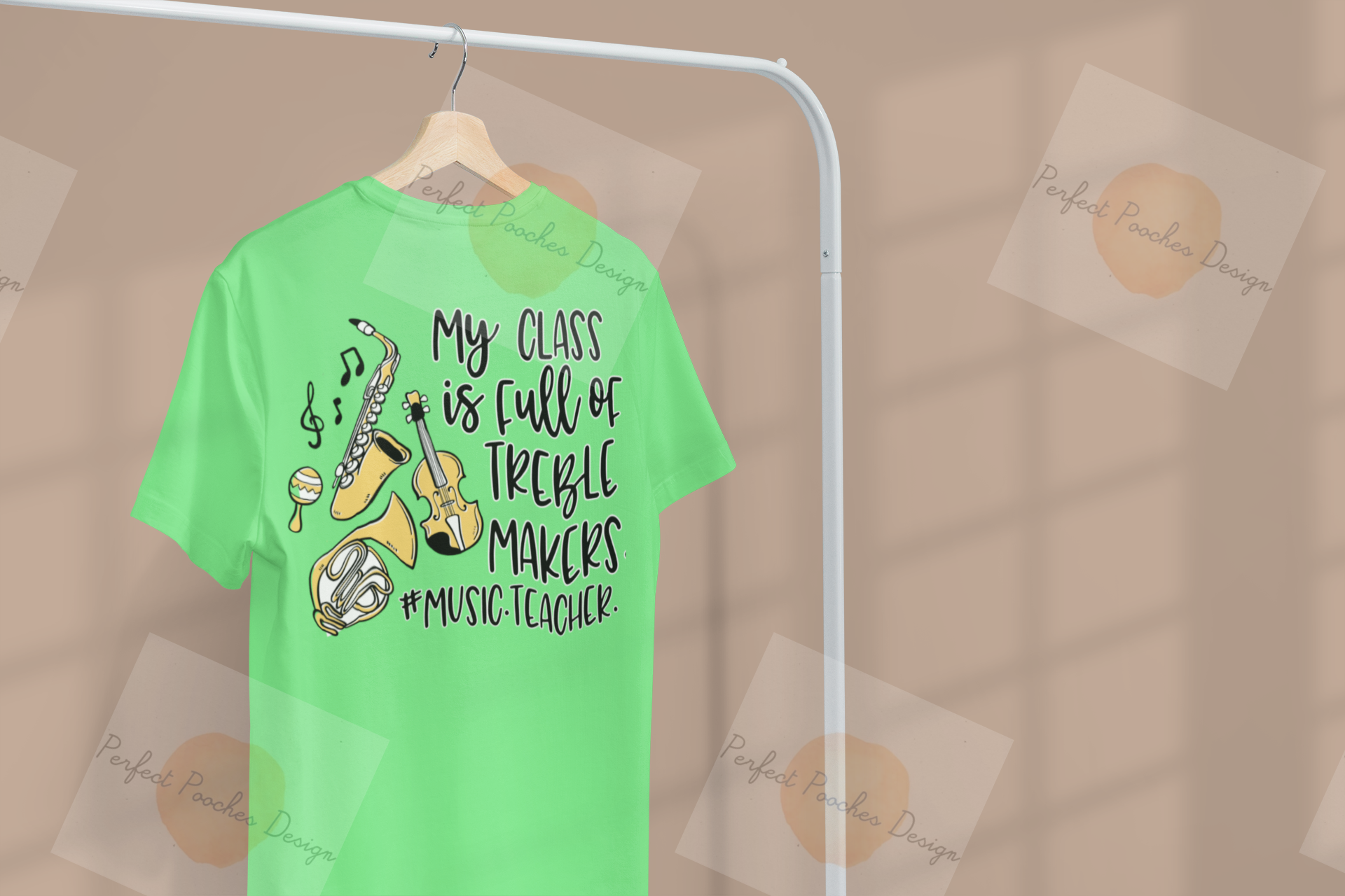 minimal-apparel-mockup-featuring-a-customizable-t-shirt-hanging-from-a-clothing-rack-3733-el1.png