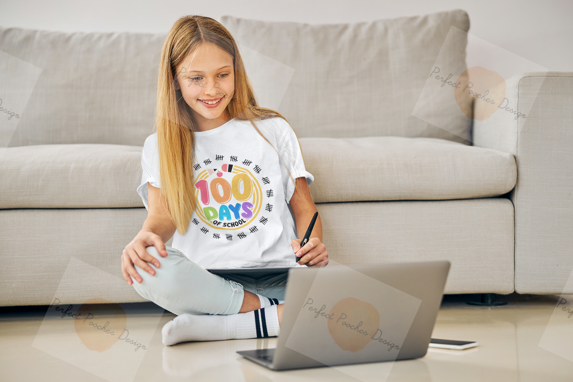 round-neck-tee-mockup-of-a-girl-taking-online-classes-at-home-m11130-r-el2.png