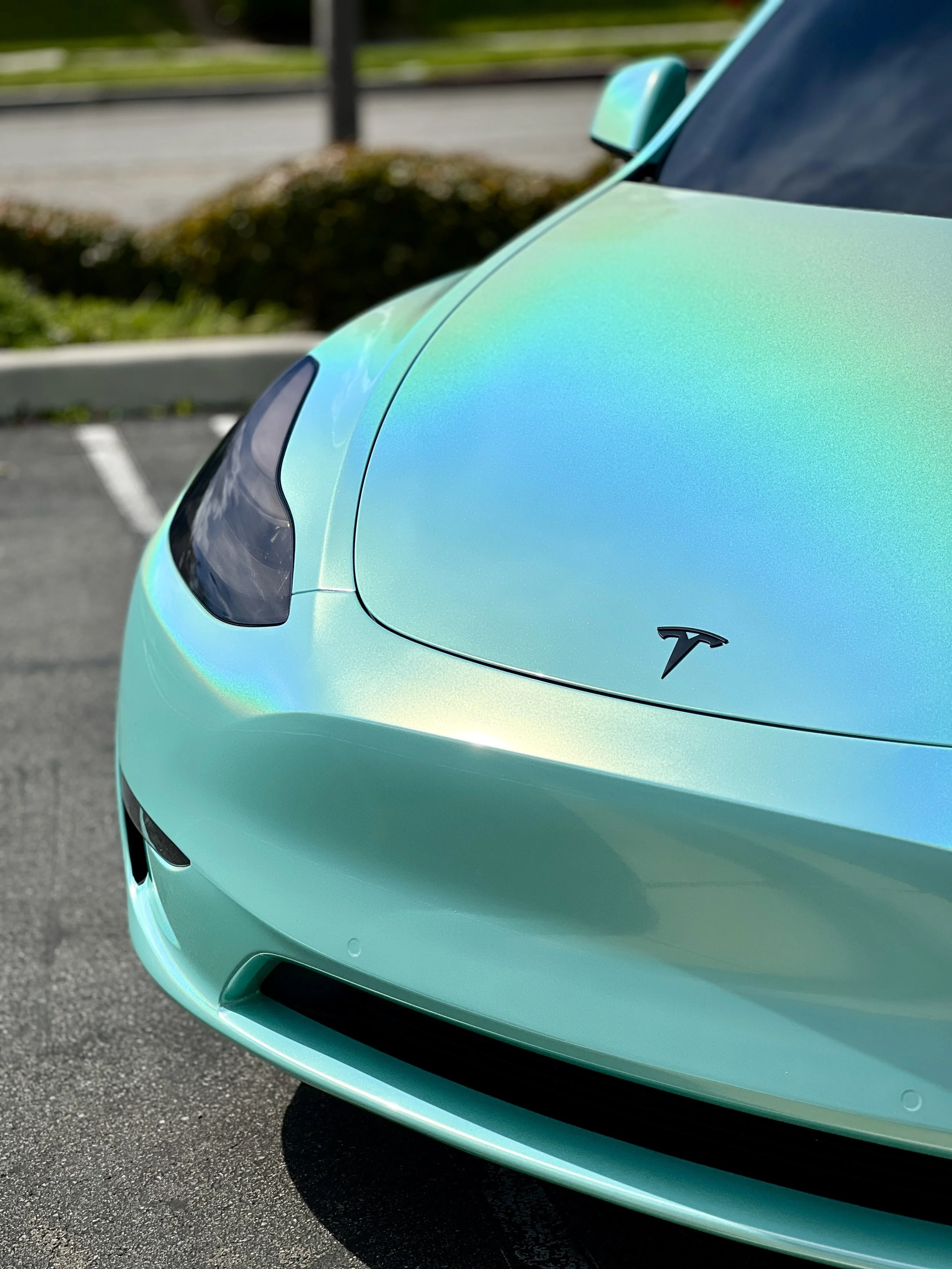 Gloss Laser Flip Turquoise