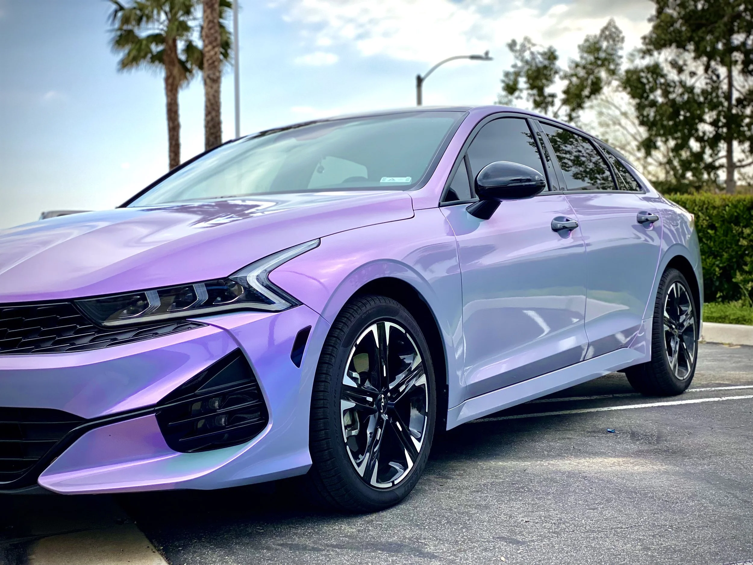 Gloss Space Candy Gray to Purple