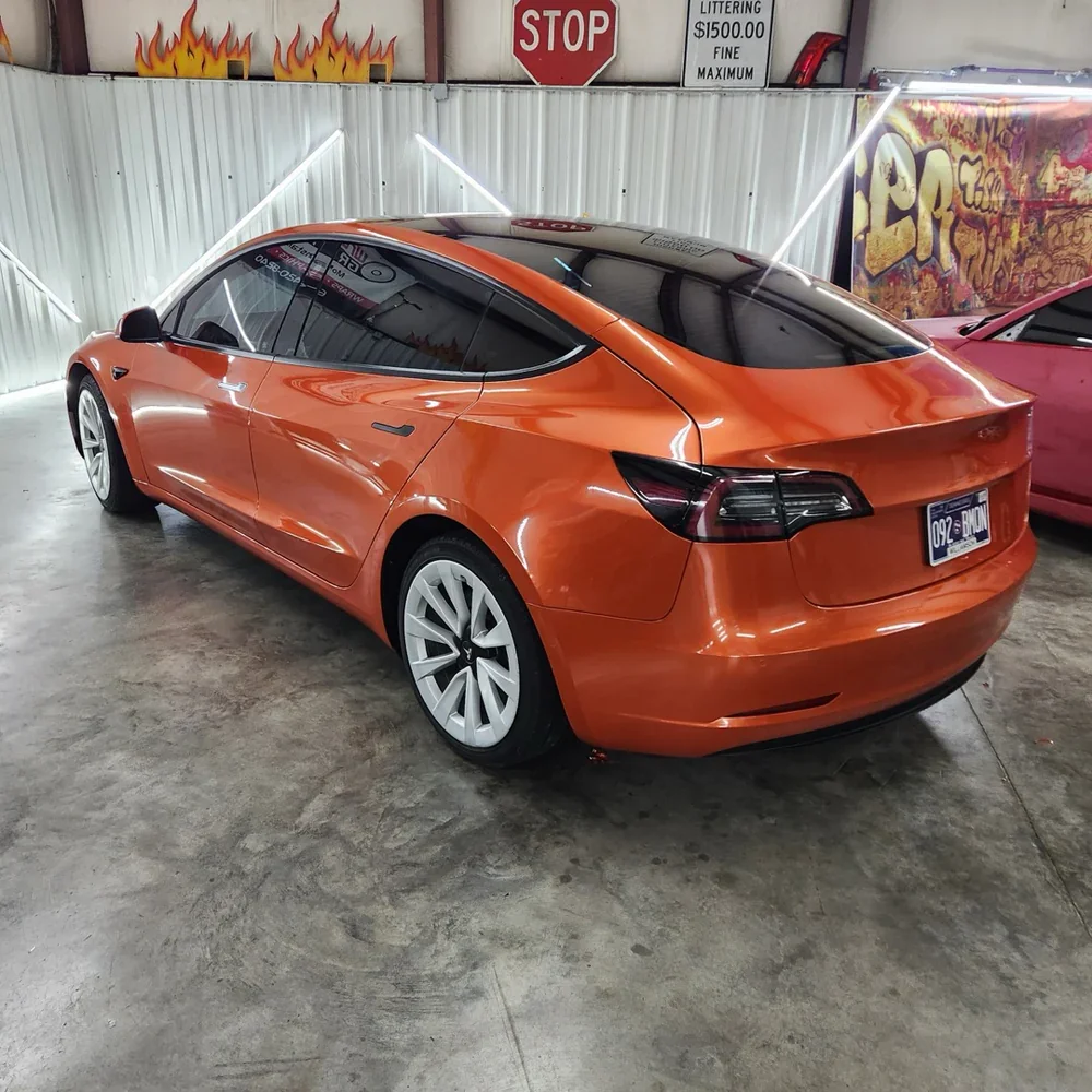 Gloss Lava Metallic Orange