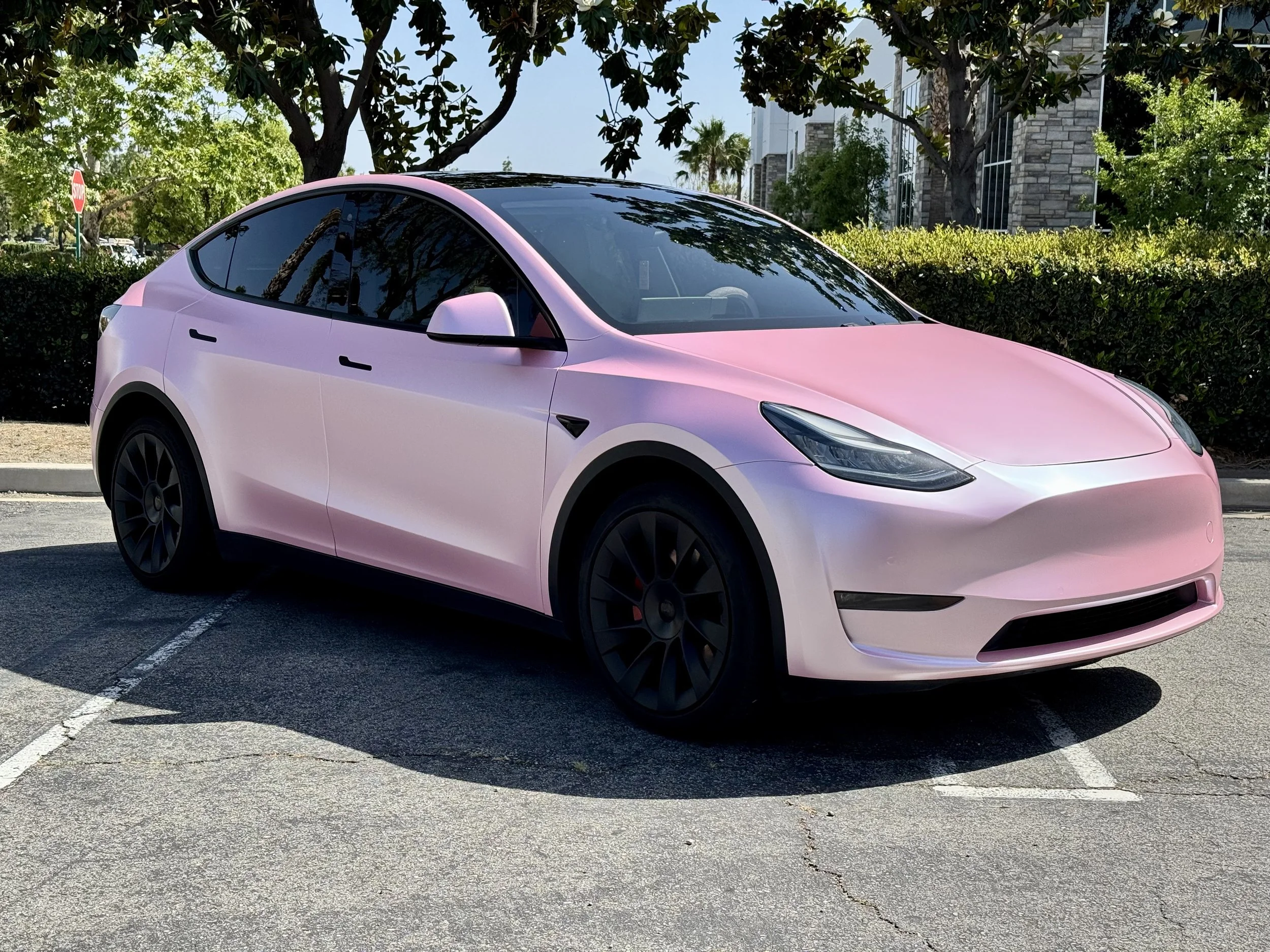 Satin Metal Cherry Pink
