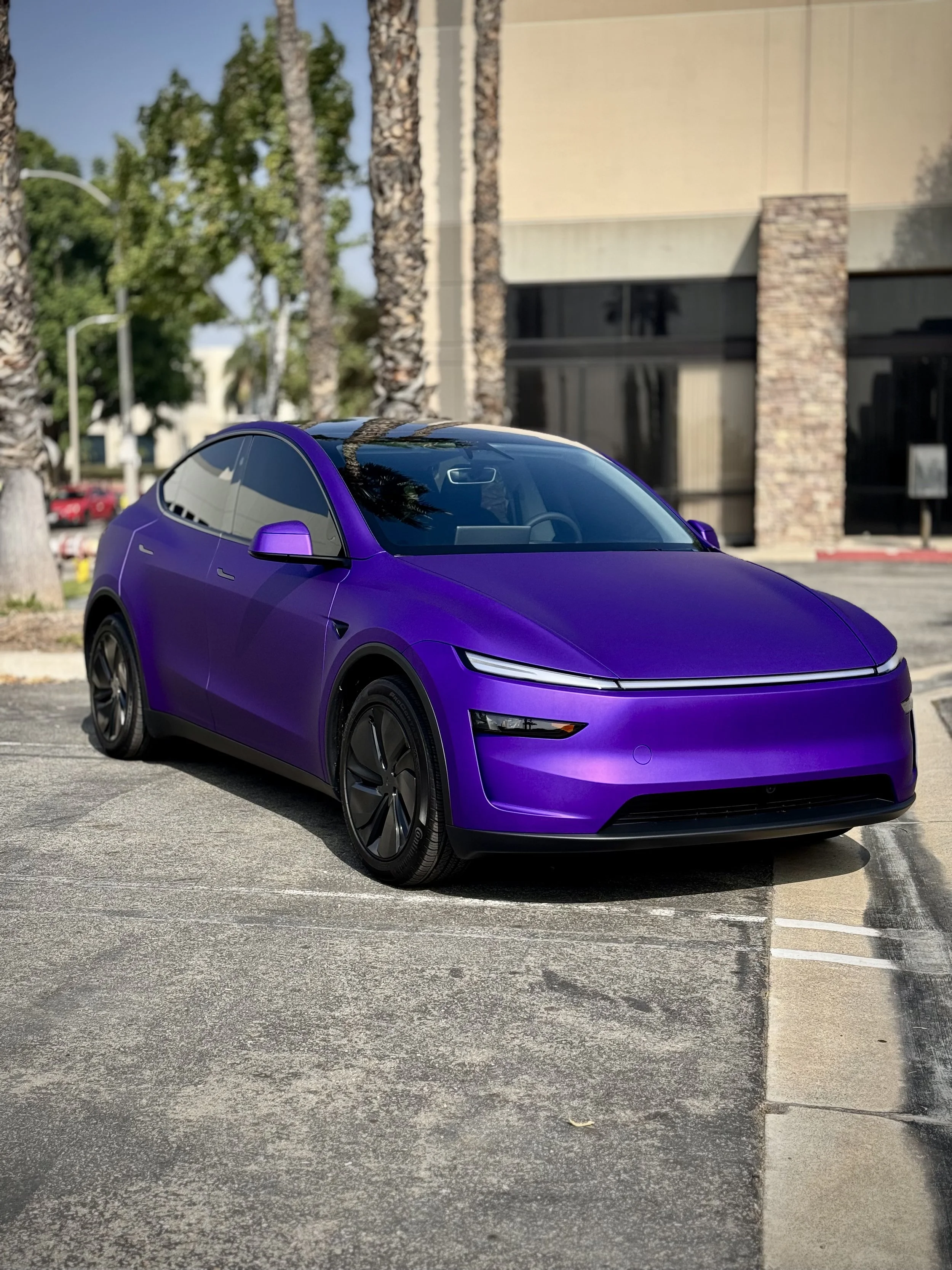 Satin Purple Aluminum
