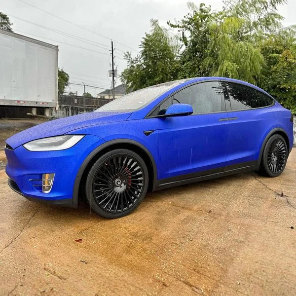 Satin Berry Blue Aluminum