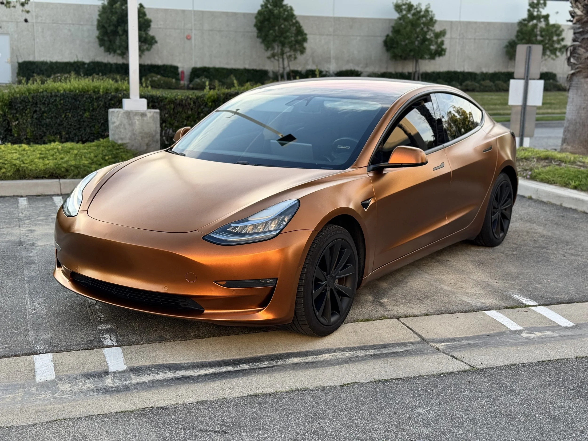 Matte Metallic Copper