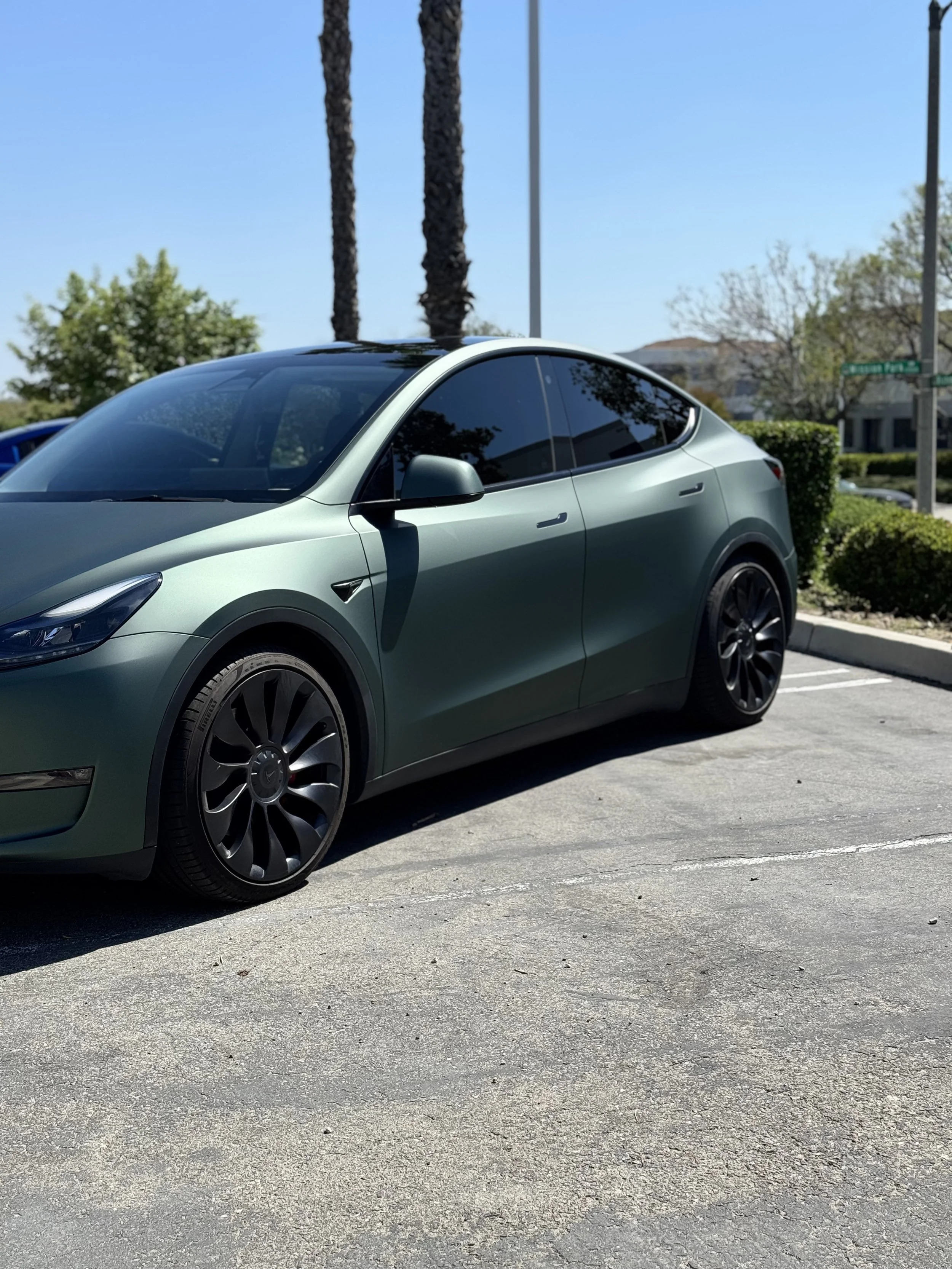 Satin Pine Green Metallic