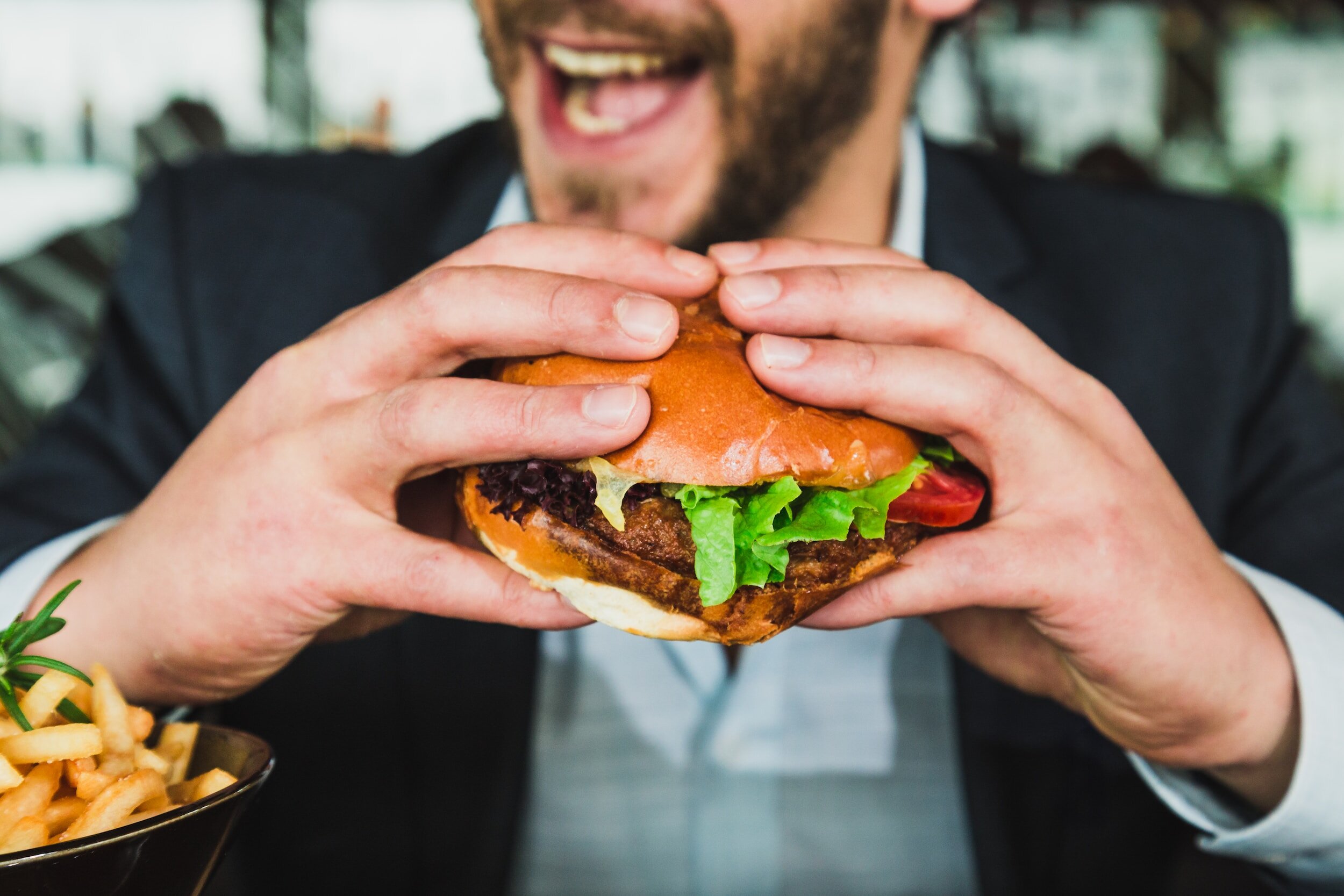 Food truck burgers