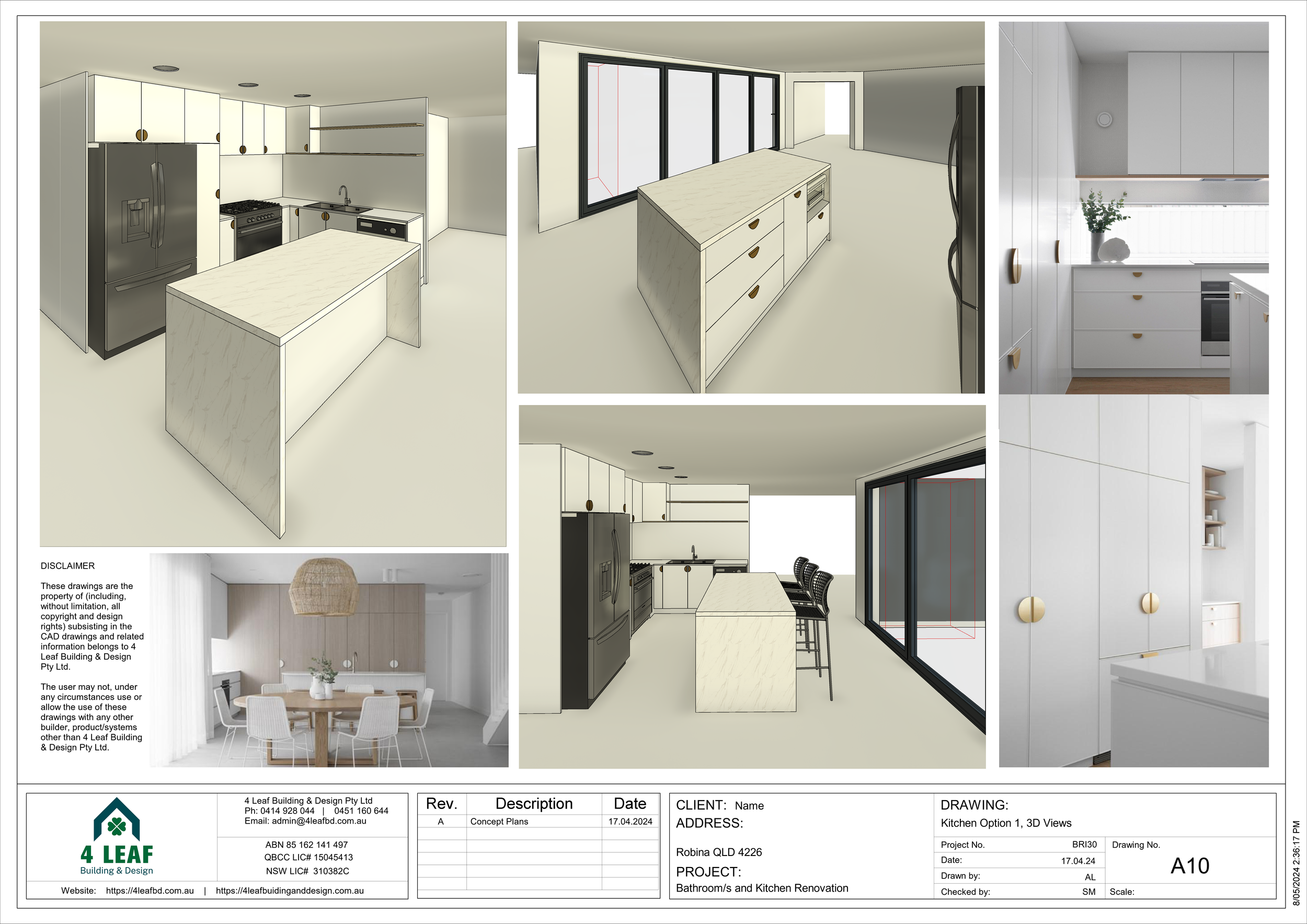 BRI30, Concept Plans_no info - Sheet - A10 - Kitchen Option 1, 3D Views.png