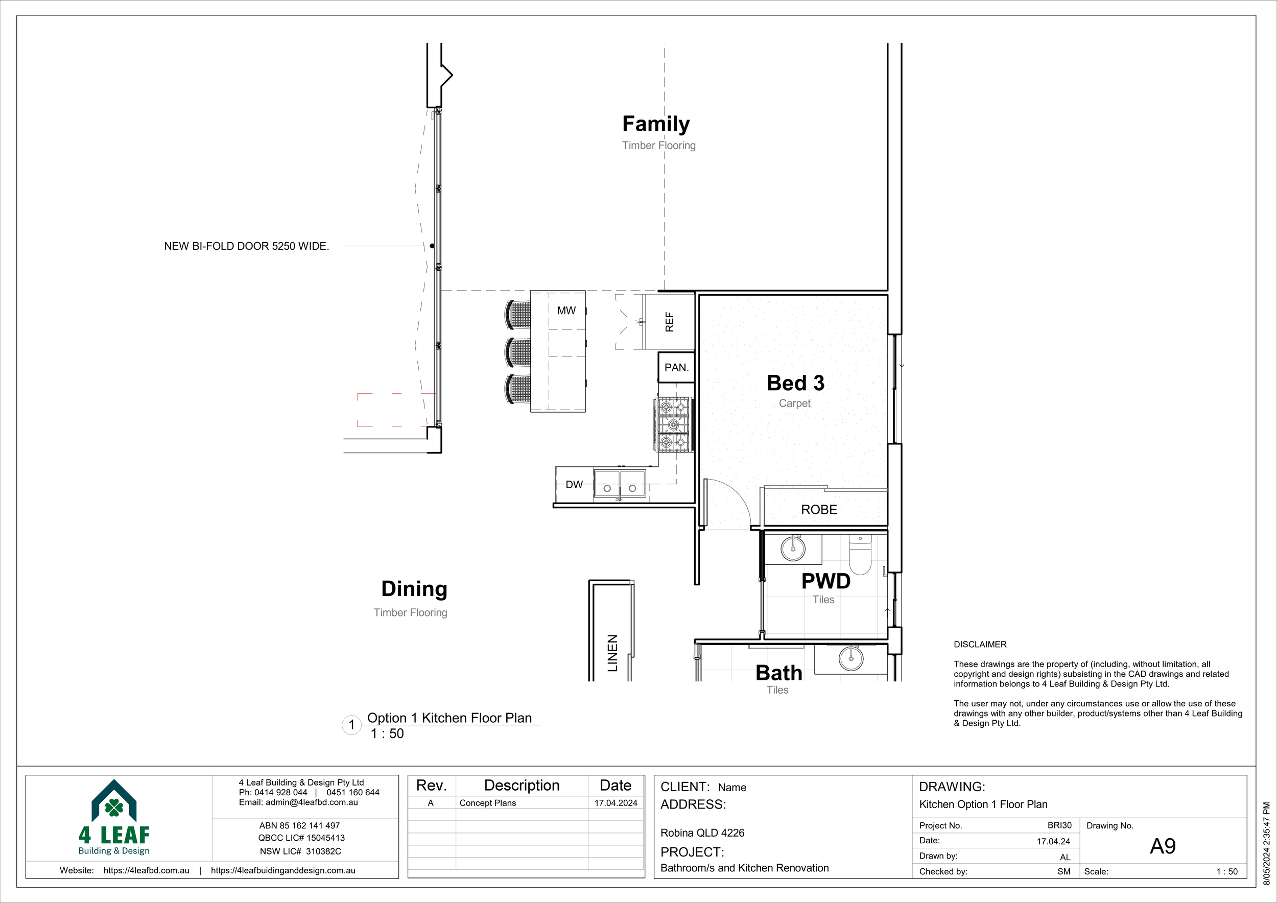 BRI30, Concept Plans_no info - Sheet - A9 - Kitchen Option 1 Floor Plan.png