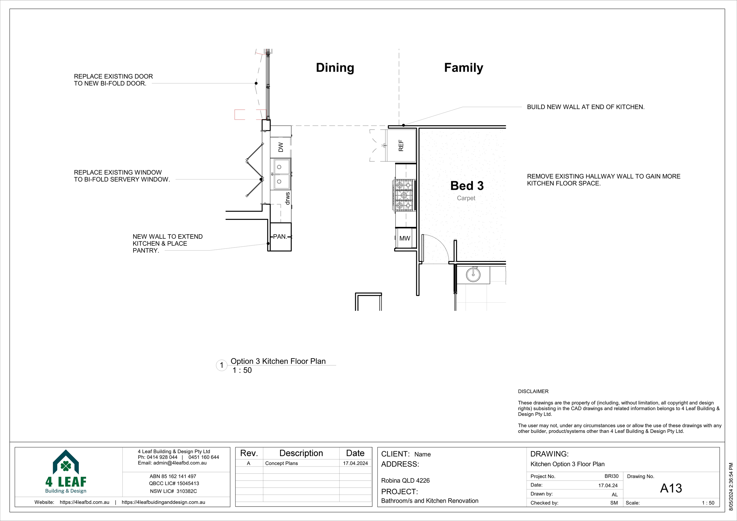 BRI30, Concept Plans_no info - Sheet - A13 - Kitchen Option 3 Floor Plan.png