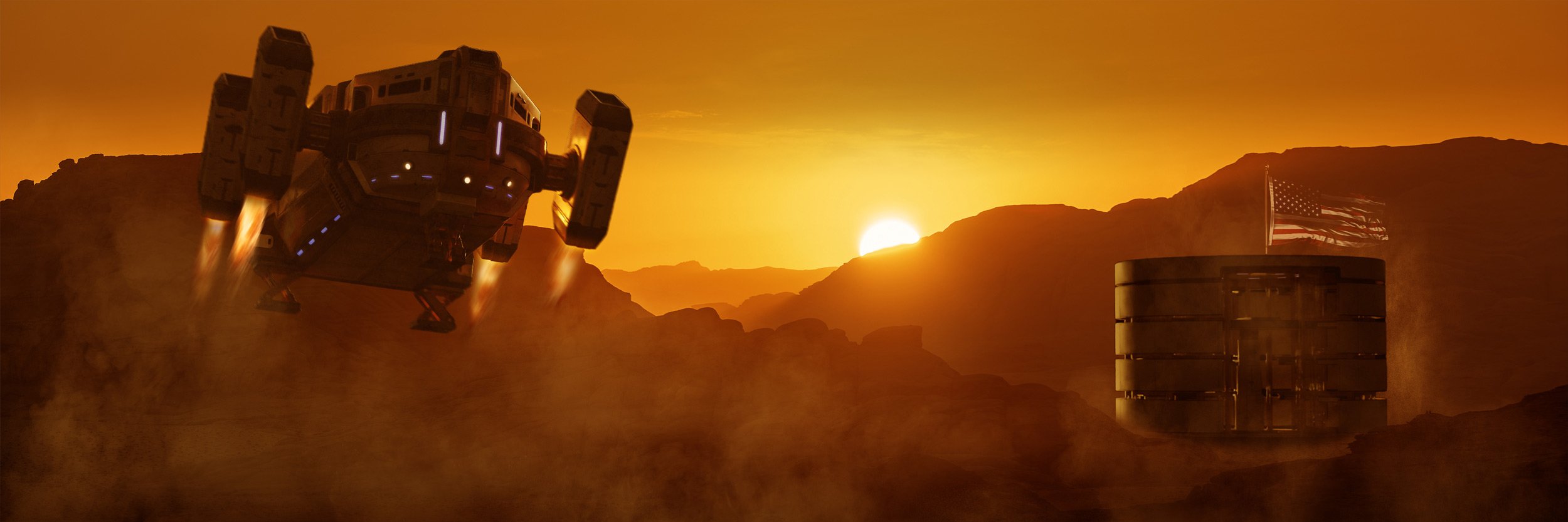 Minerva Landing became synonymous with the discovery of Earth 2, which has an atmosphere and water. A new promising start for humankind after our blue planet was in an irreversible state of destruction.