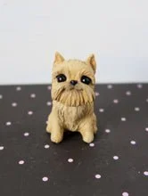 'Maggie' A Brussels Griffon Mini Figurine