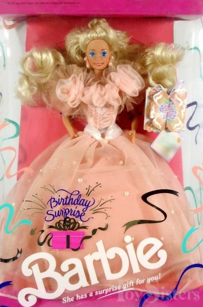 Birthday Barbie with suprise gift