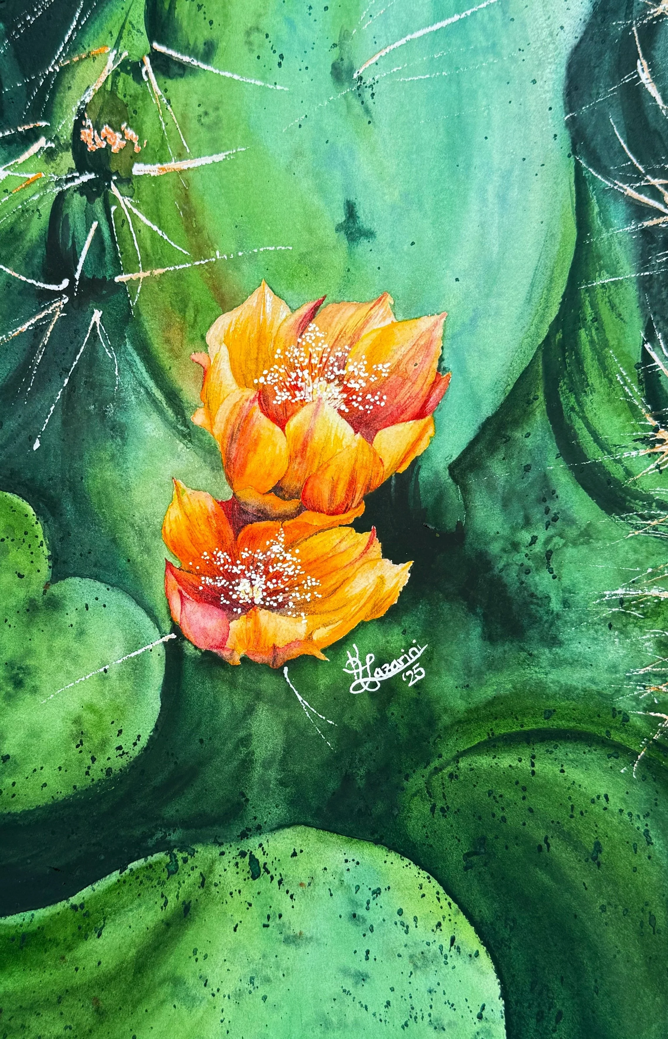 Strength in Dry Places (Cactus Bloom)