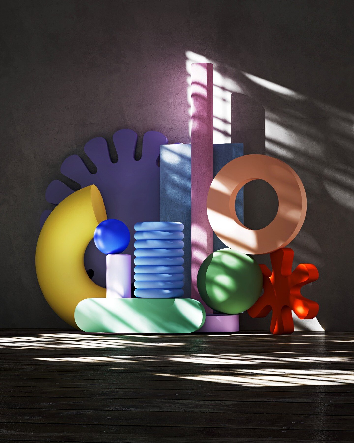 Objects. 🌸 @charliecharlie_agency 
.
.
#c4d #cinema4d #maxon #render #material #digitalart #3d #digital #redshift #abstract #surreal42 #awesome_surreal #instaart #minimalism42 #visual_creatorz #graphics #3d #3ddesign #3dart #xuxoe