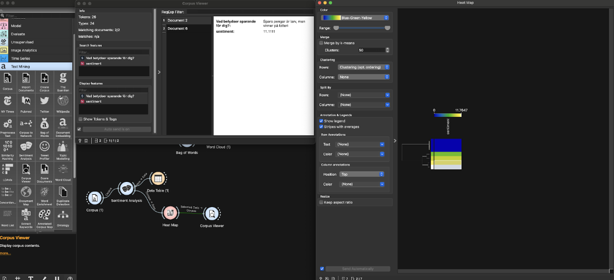   The image shows the Sentiment functionality. Click for a bigger view.&nbsp;  