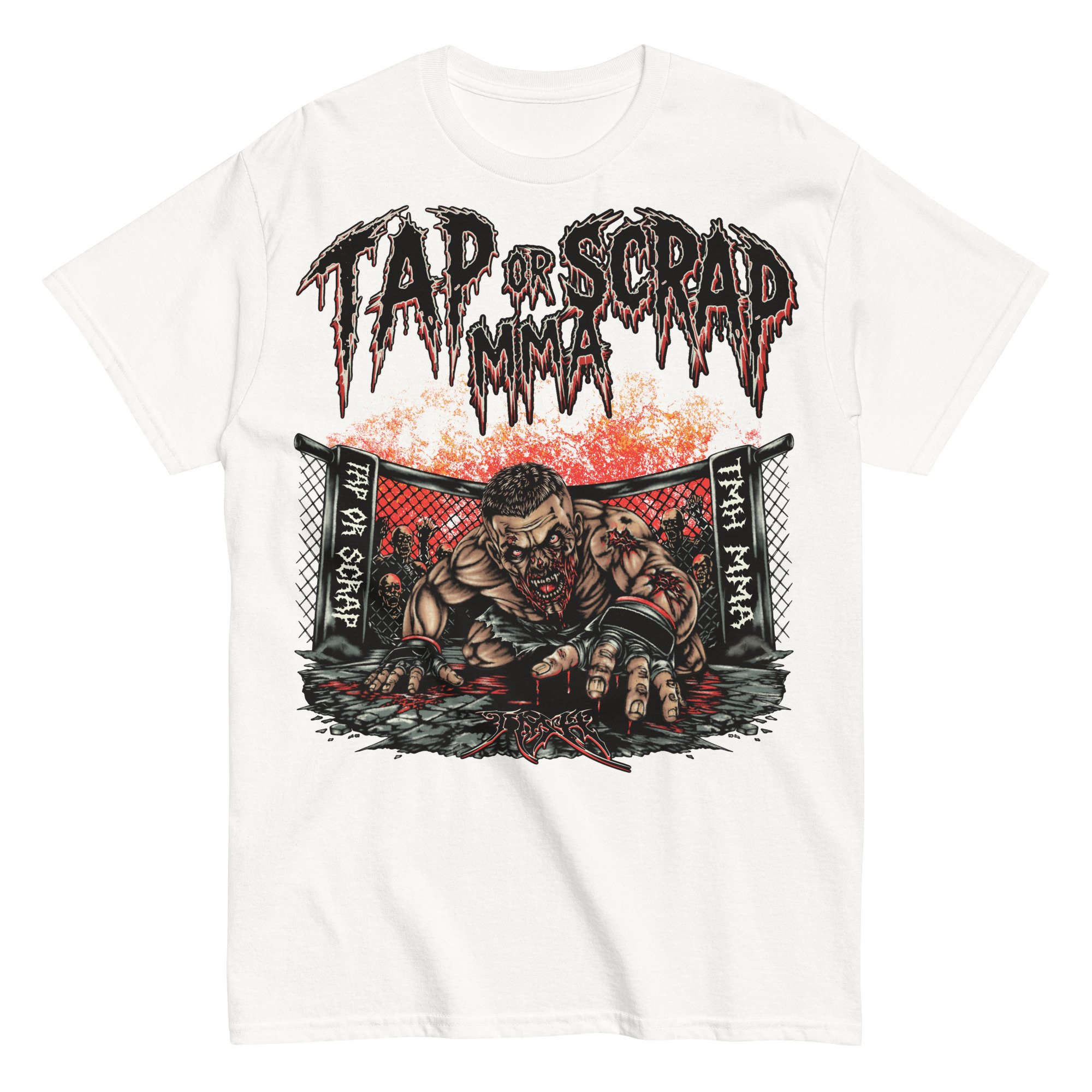 Tap or Scrap Zombie | TMH MMA Classic Tee