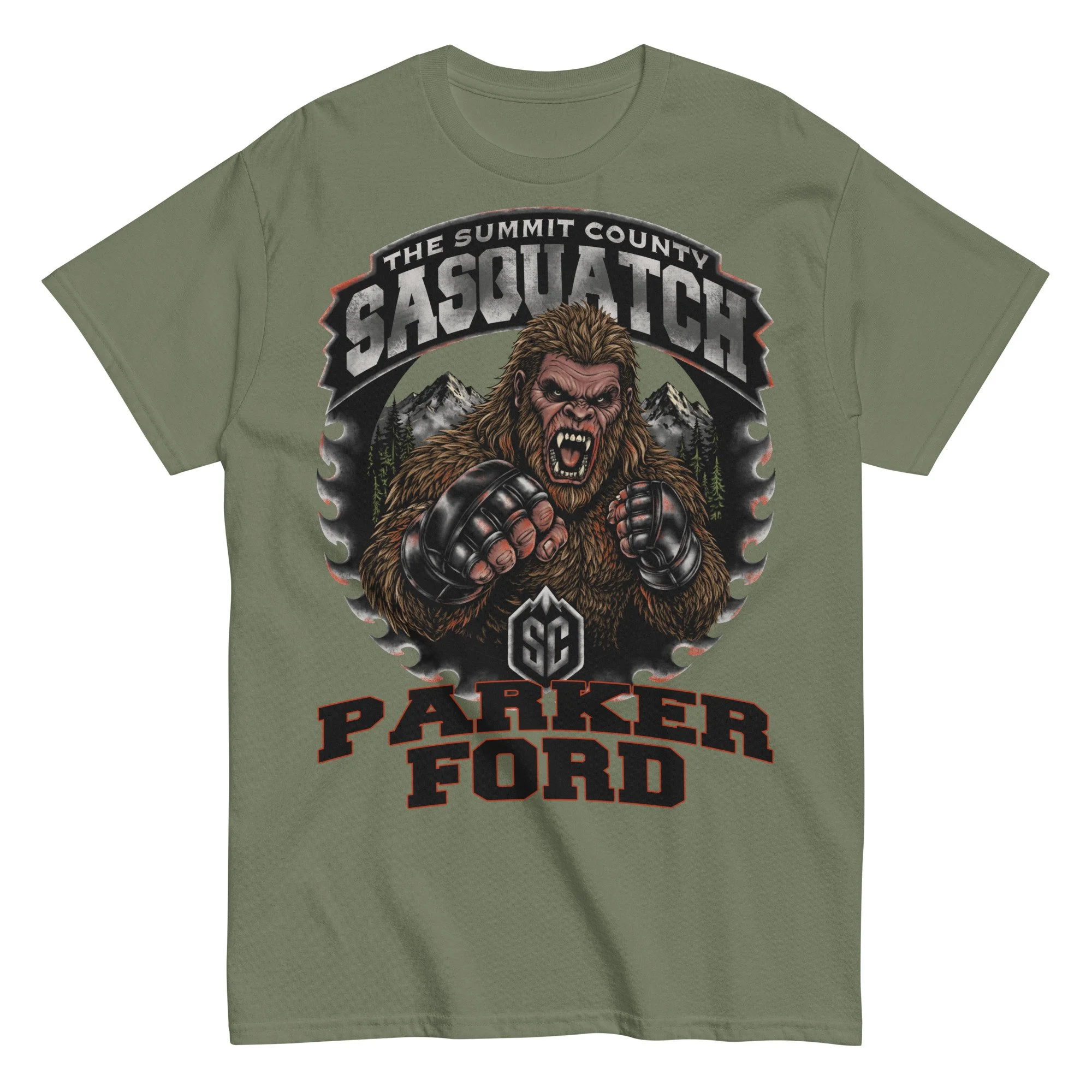 The Summit County Sasquatch Classic Tee