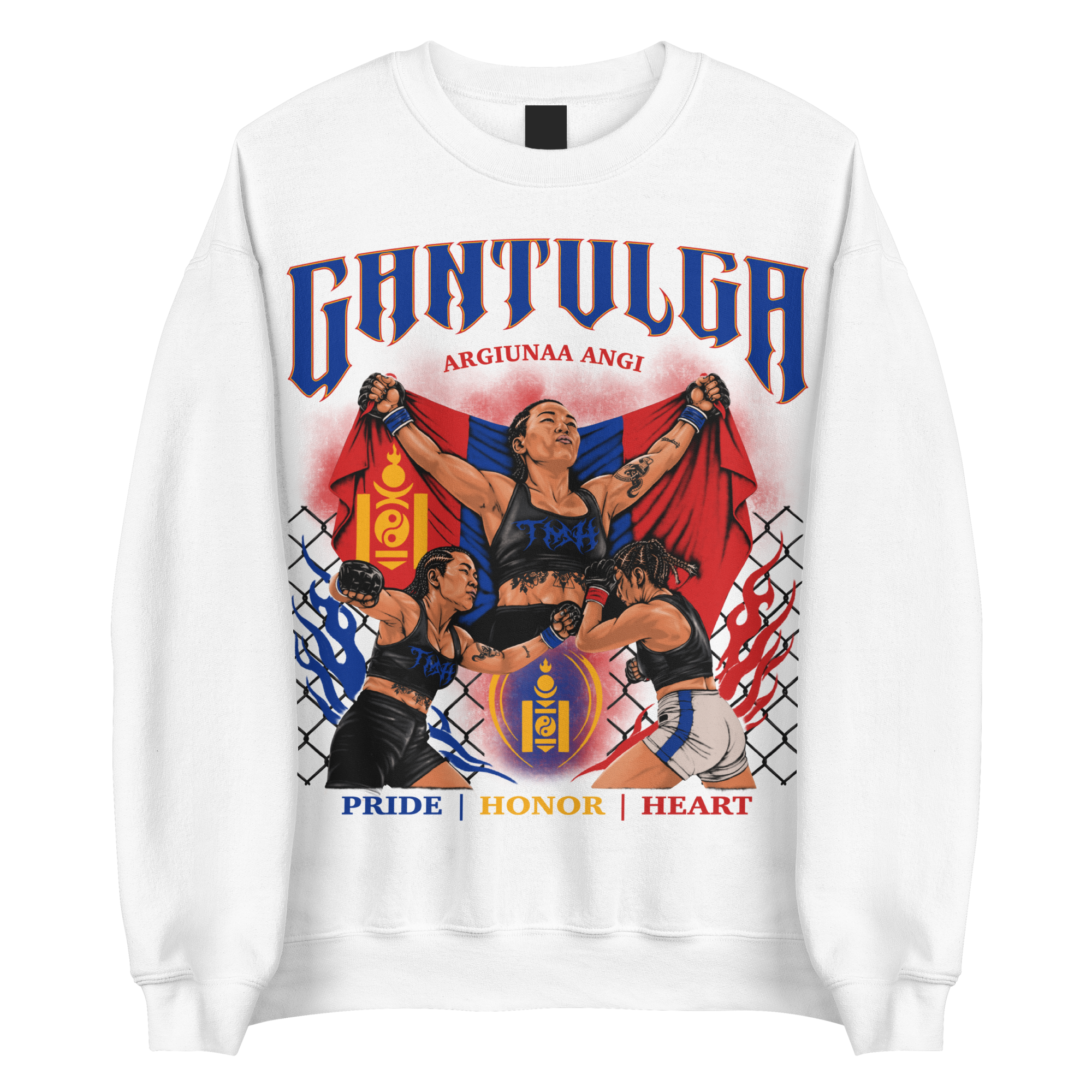 Pride | Honor | Heart | Angi Gantulga Sweater