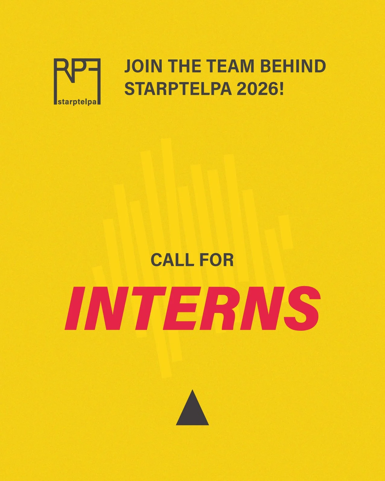 Apply for an internship with the Riga Performance Art Festival Starptelpa 2026!