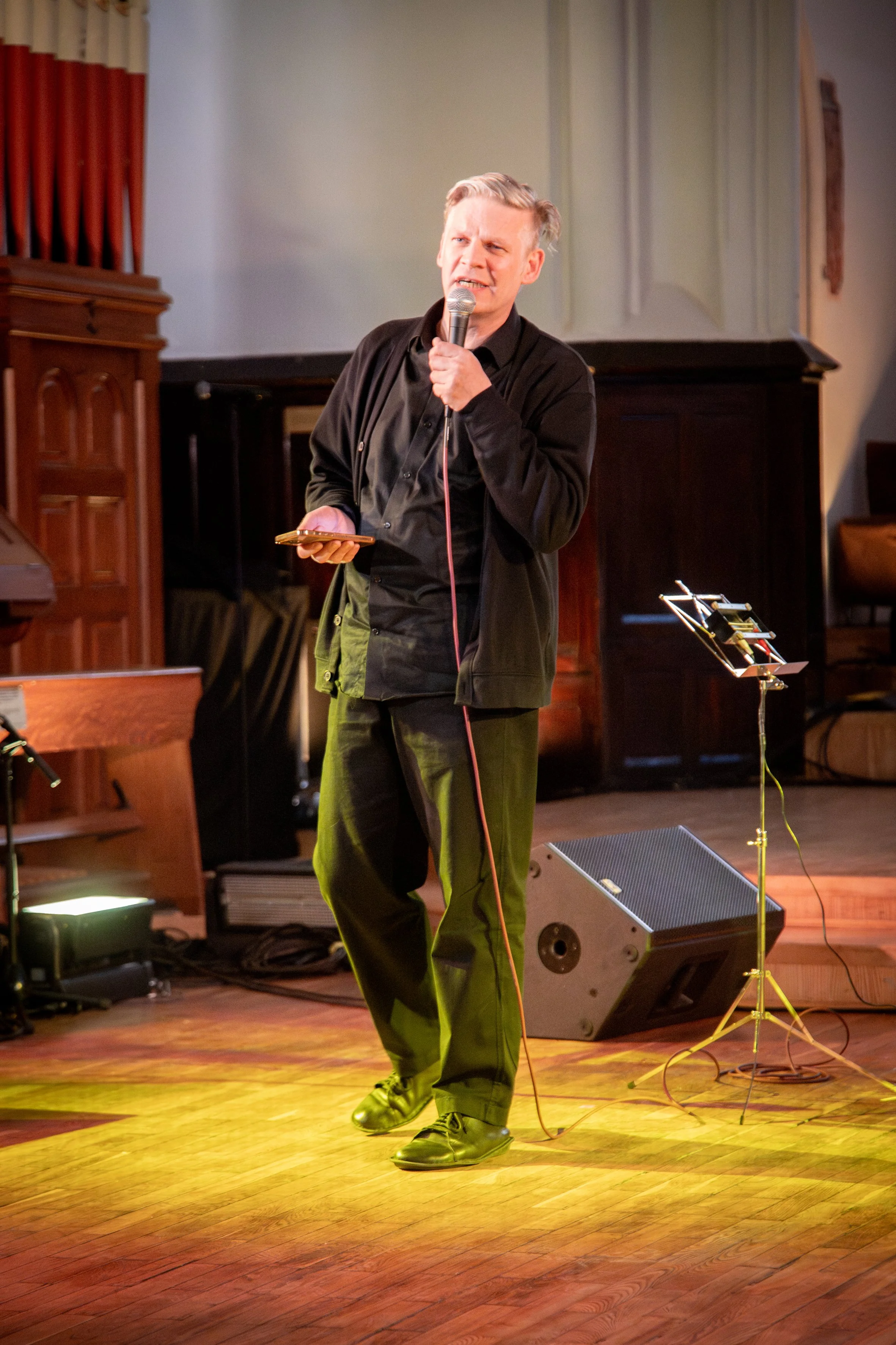 Magnus Logi Kristinsson. "Stories from the Unfortunate Attempt to Become a Fisherman" Photo by Kristaps Dubļāns