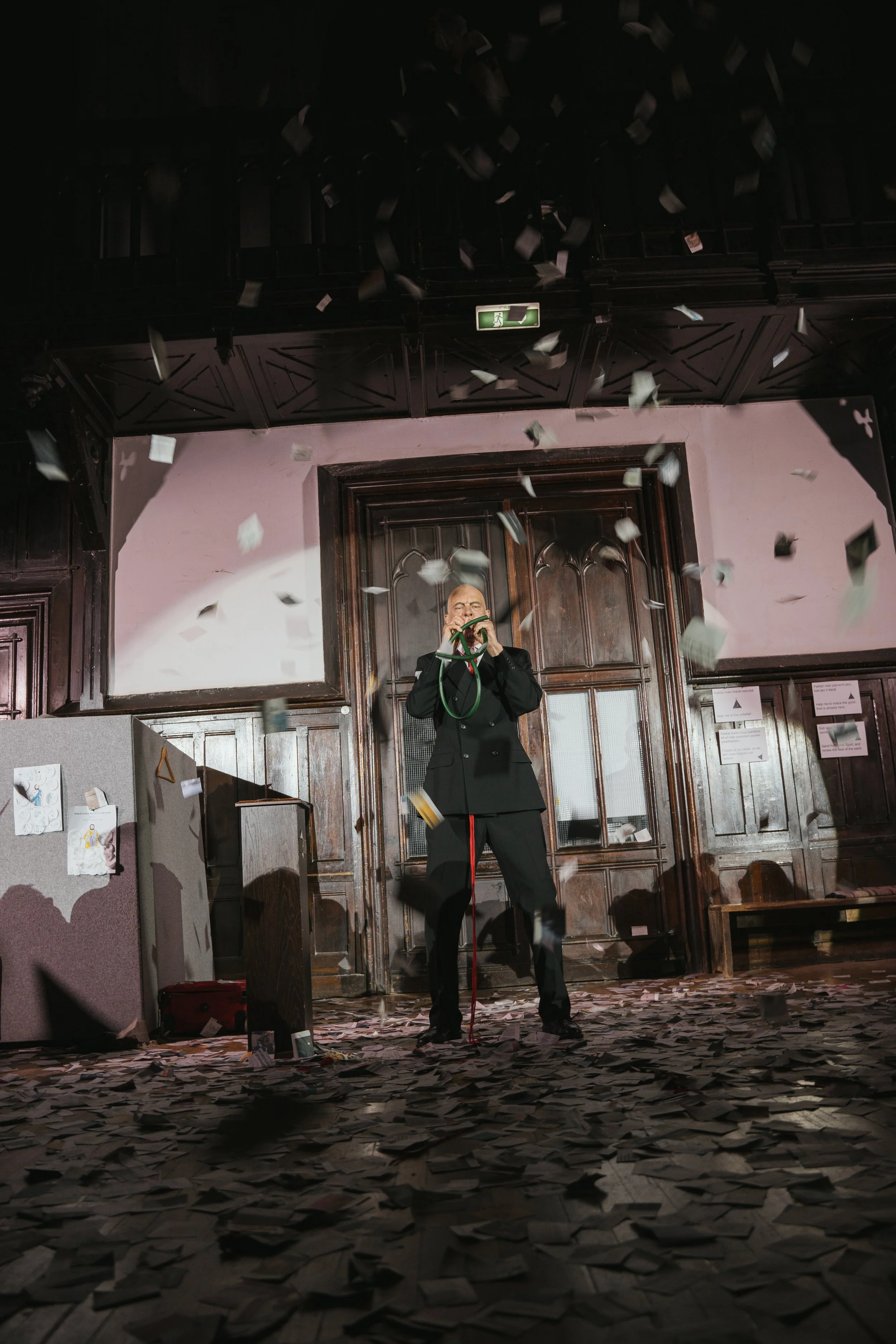 Willem Wilhelmus. "A Fury Condensed" Photo by Anna Maskava