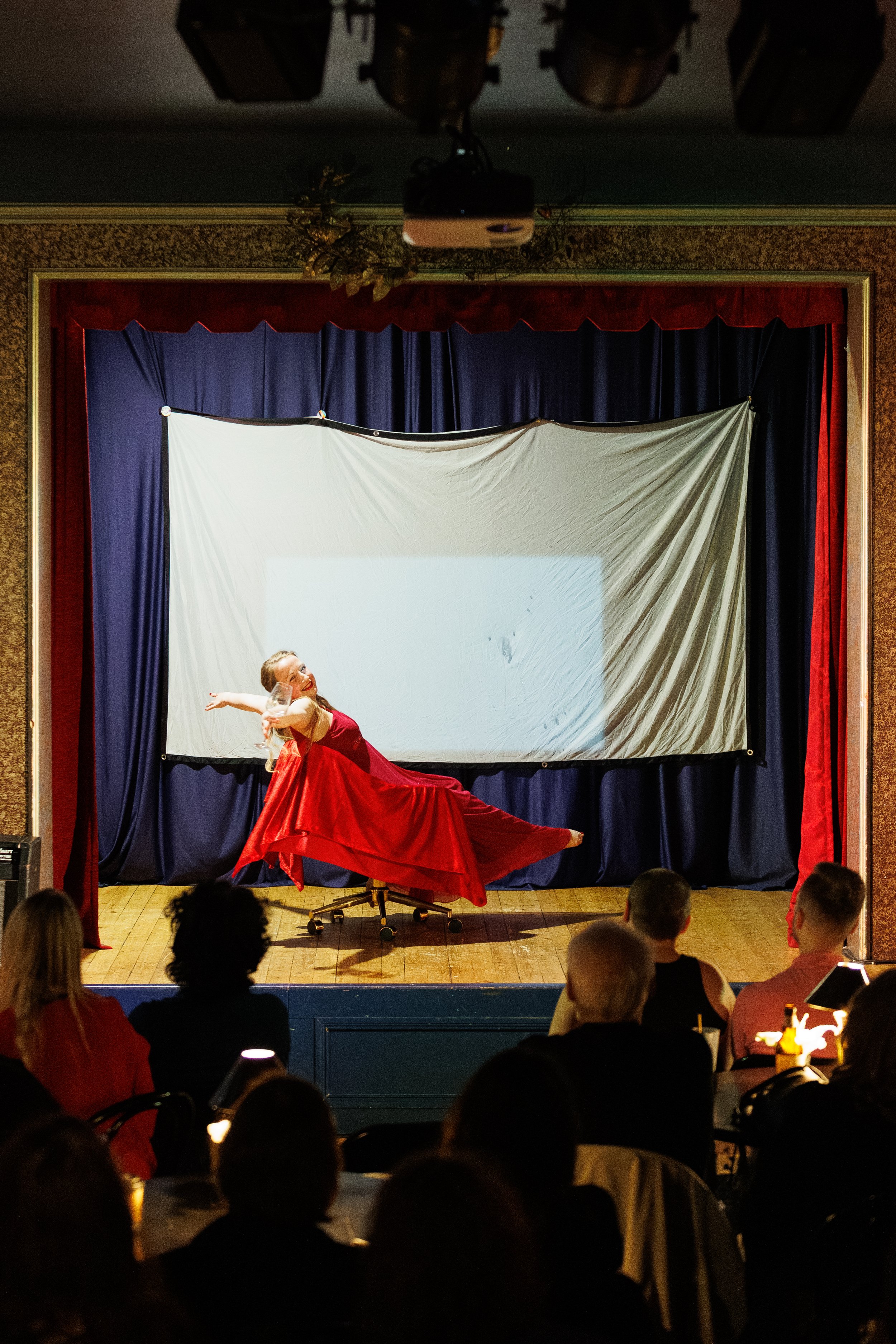 Kristiāna Šuksta. "Death of an Opera Singer" Photo by Kaspars Zborovskis