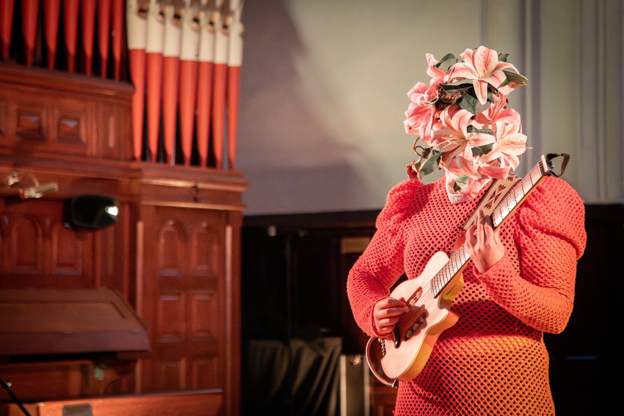 Gabi Tomé. "Unruly Bloom" Photo by Kristaps Dubļāns