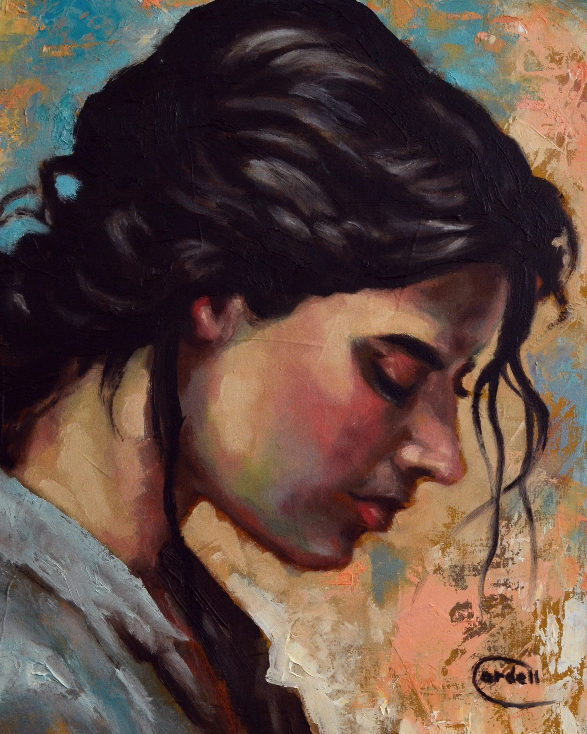 Painting Portraits in Oils with Cordell Garfield (1-day workshop) 