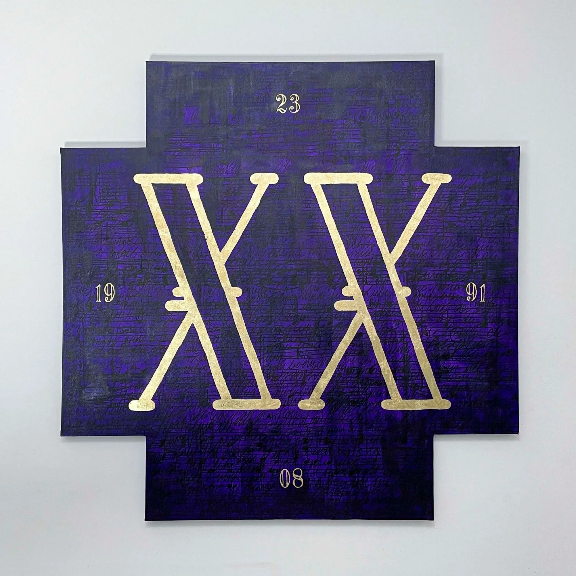 XX. Confessio Triptych, 2024. Artist Silke Lapina