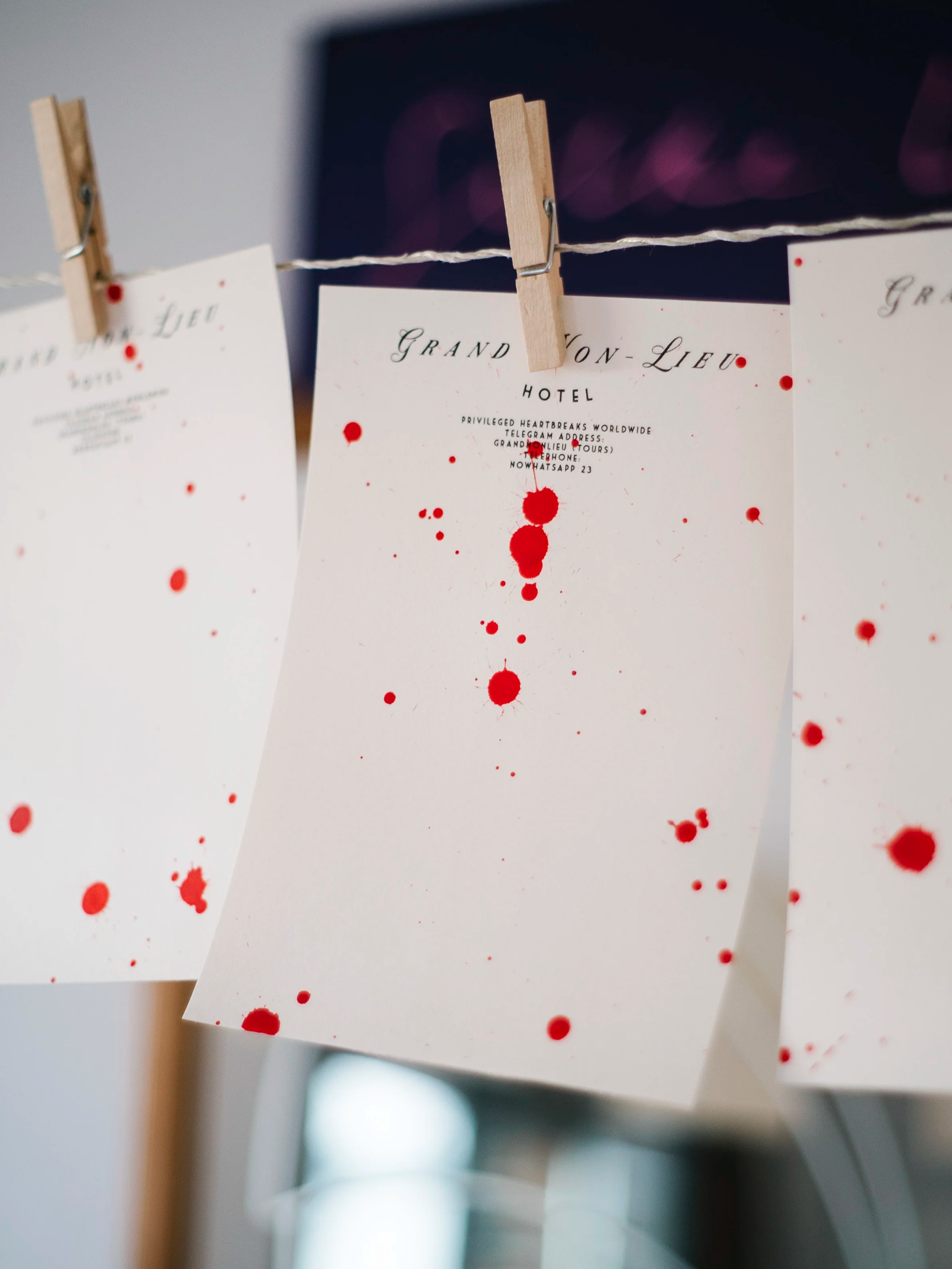 Work in Progress. Lettres à un passant, 2023-2024. Artist Silke Lapina