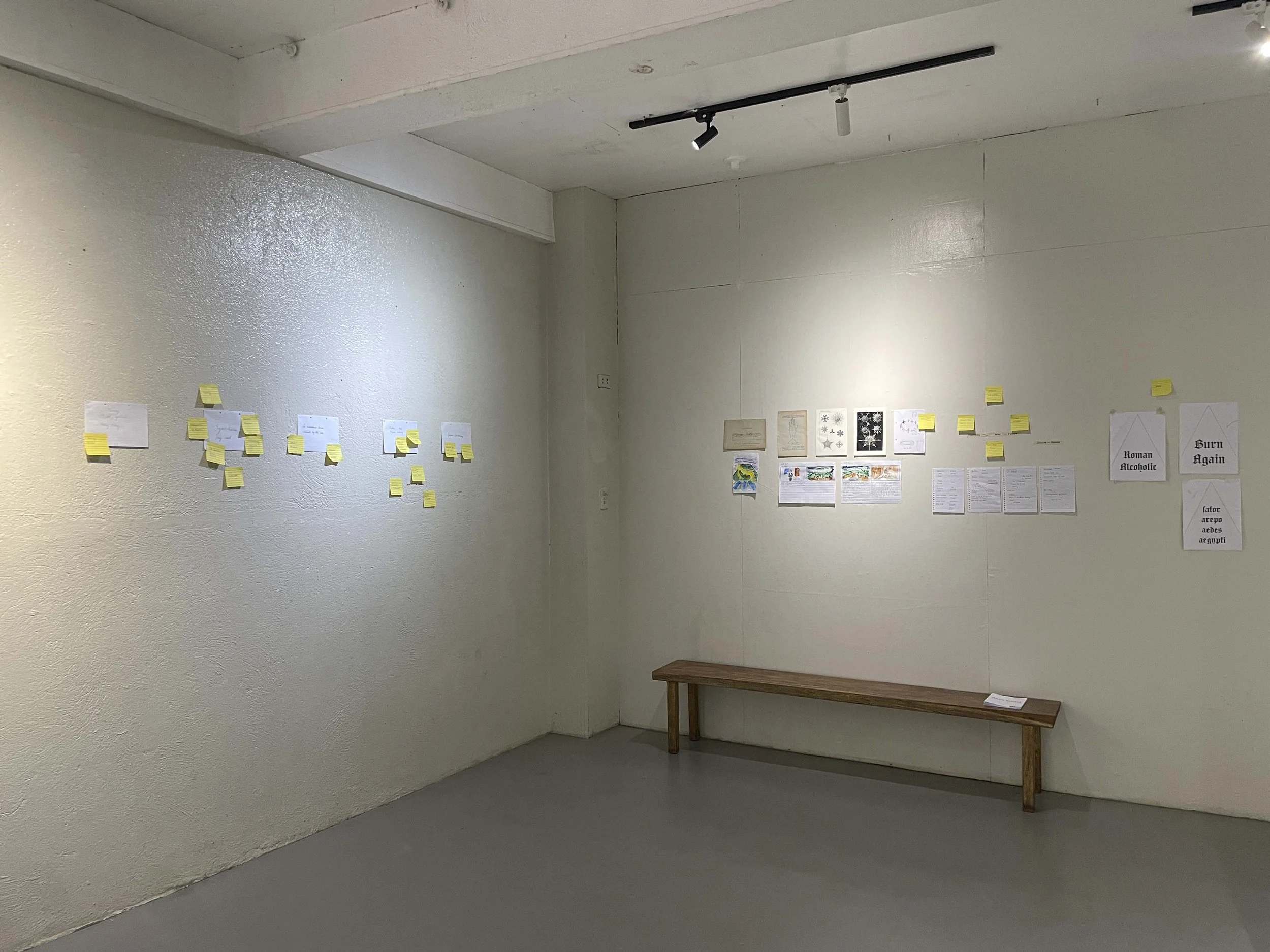 Installation View: Open Studio, 2026. Artist Silke Lapina. Project Space Pilipinas, Lucban, Philippines