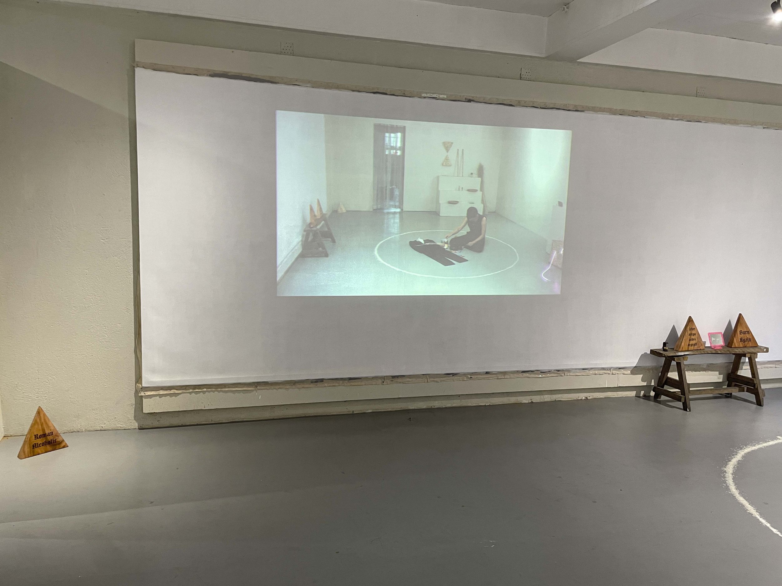 Installation View: Open Studio, 2026. Artist Silke Lapina. Project Space Pilipinas, Lucban, Philippines