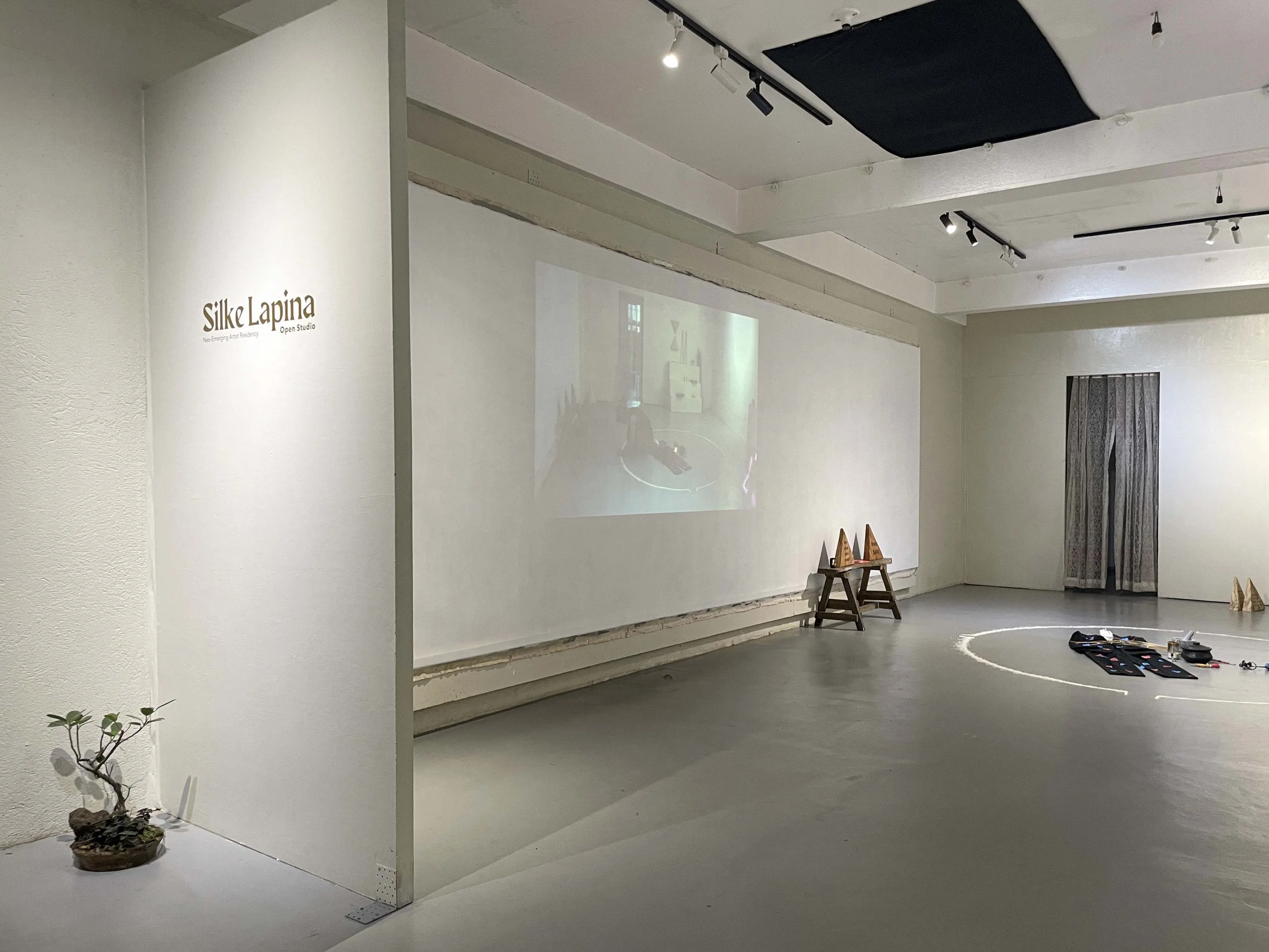 Installation View: Open Studio, 2026. Artist Silke Lapina. Project Space Pilipinas, Lucban, Philippines