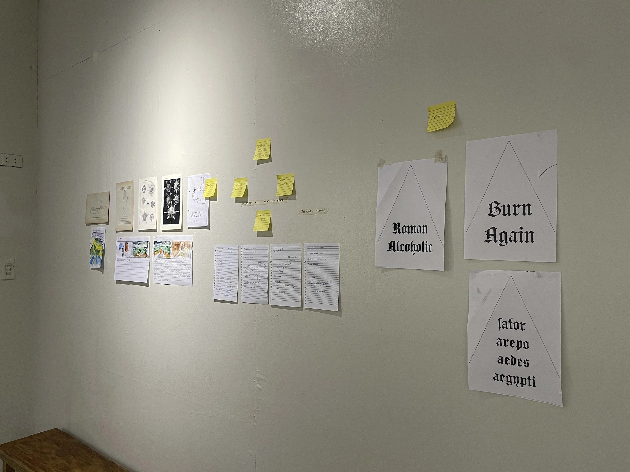 Installation View: Open Studio, 2026. Artist Silke Lapina. Project Space Pilipinas, Lucban, Philippines