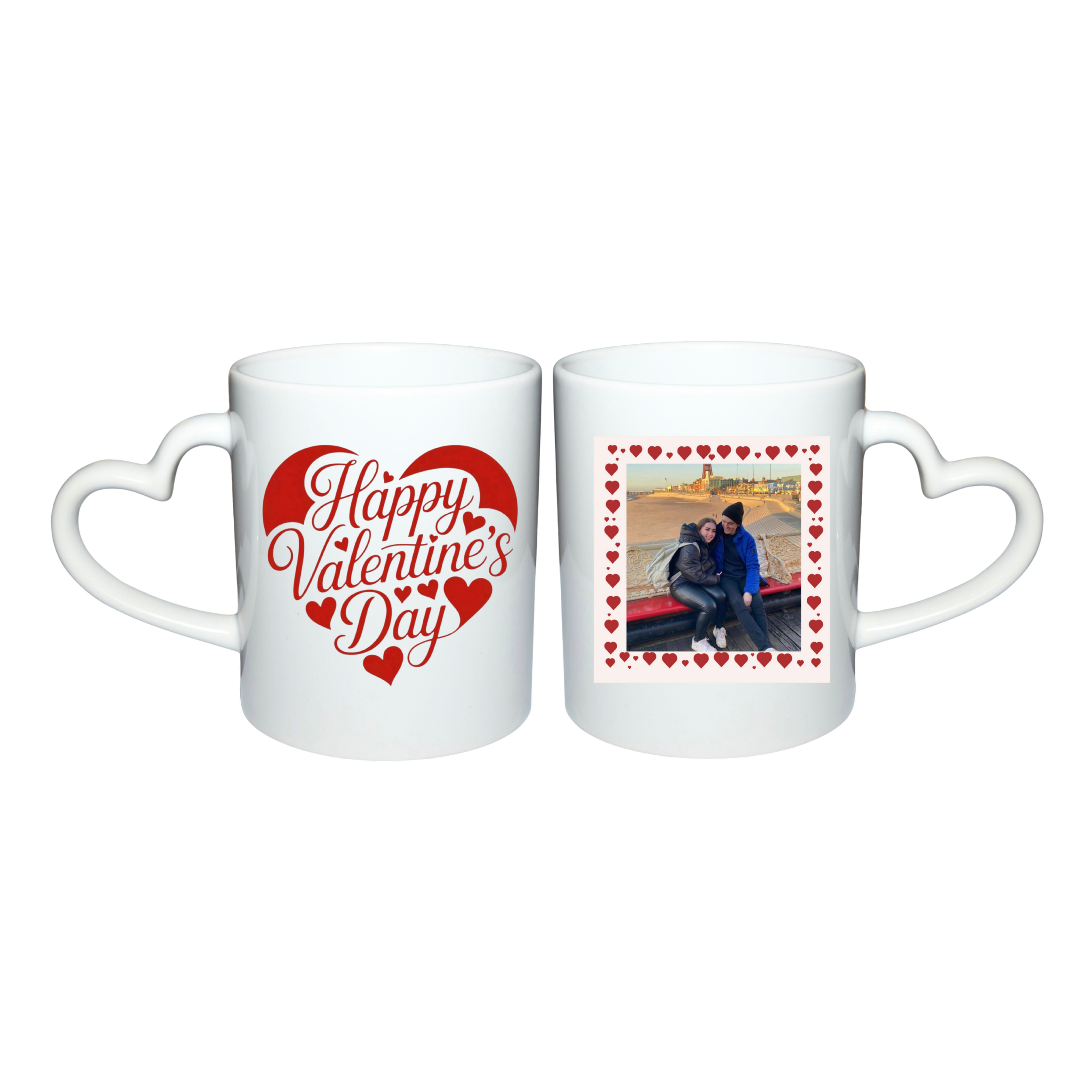 Personalised Heart Mug