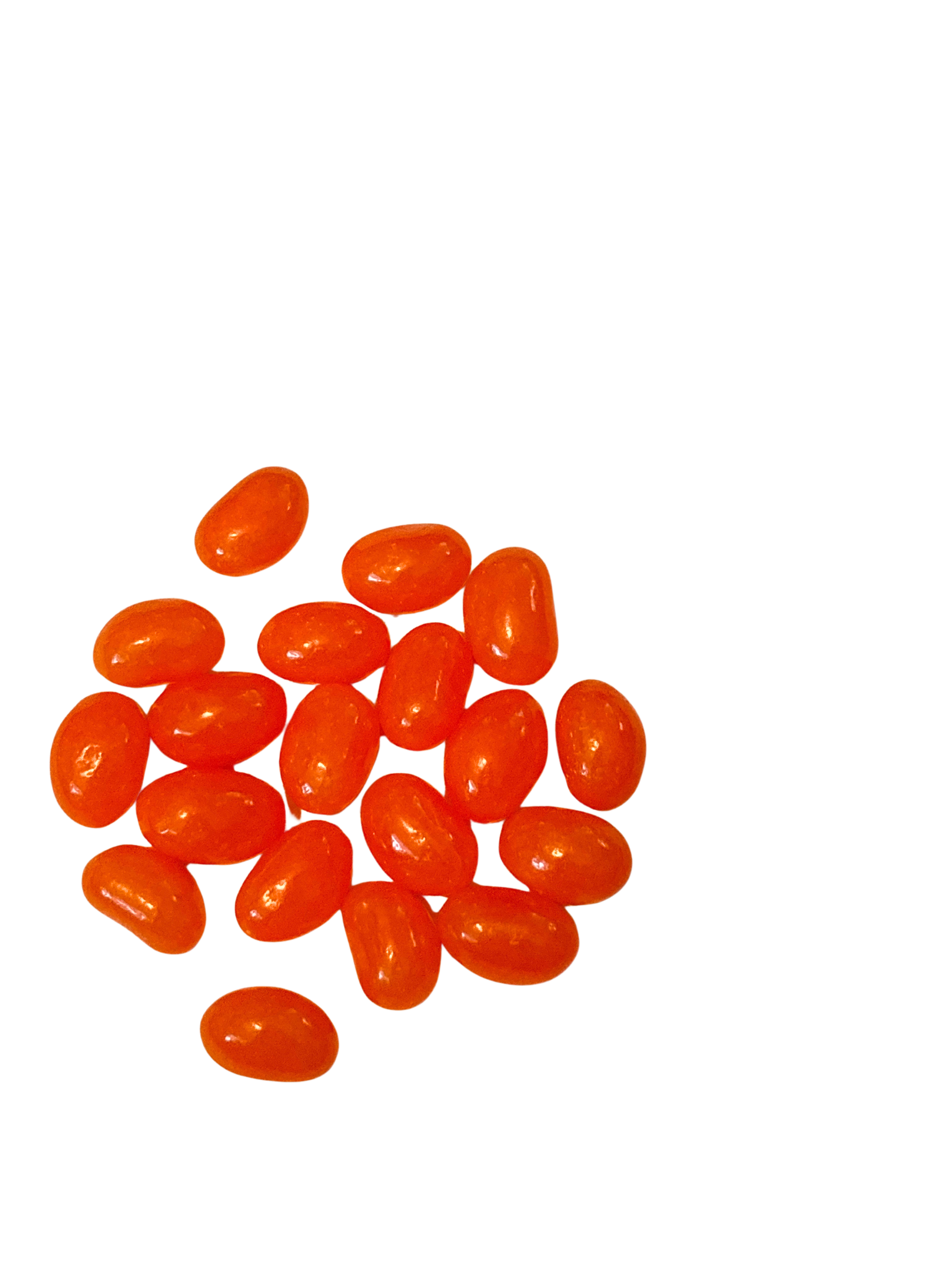 Orange Flavour Jelly Beans