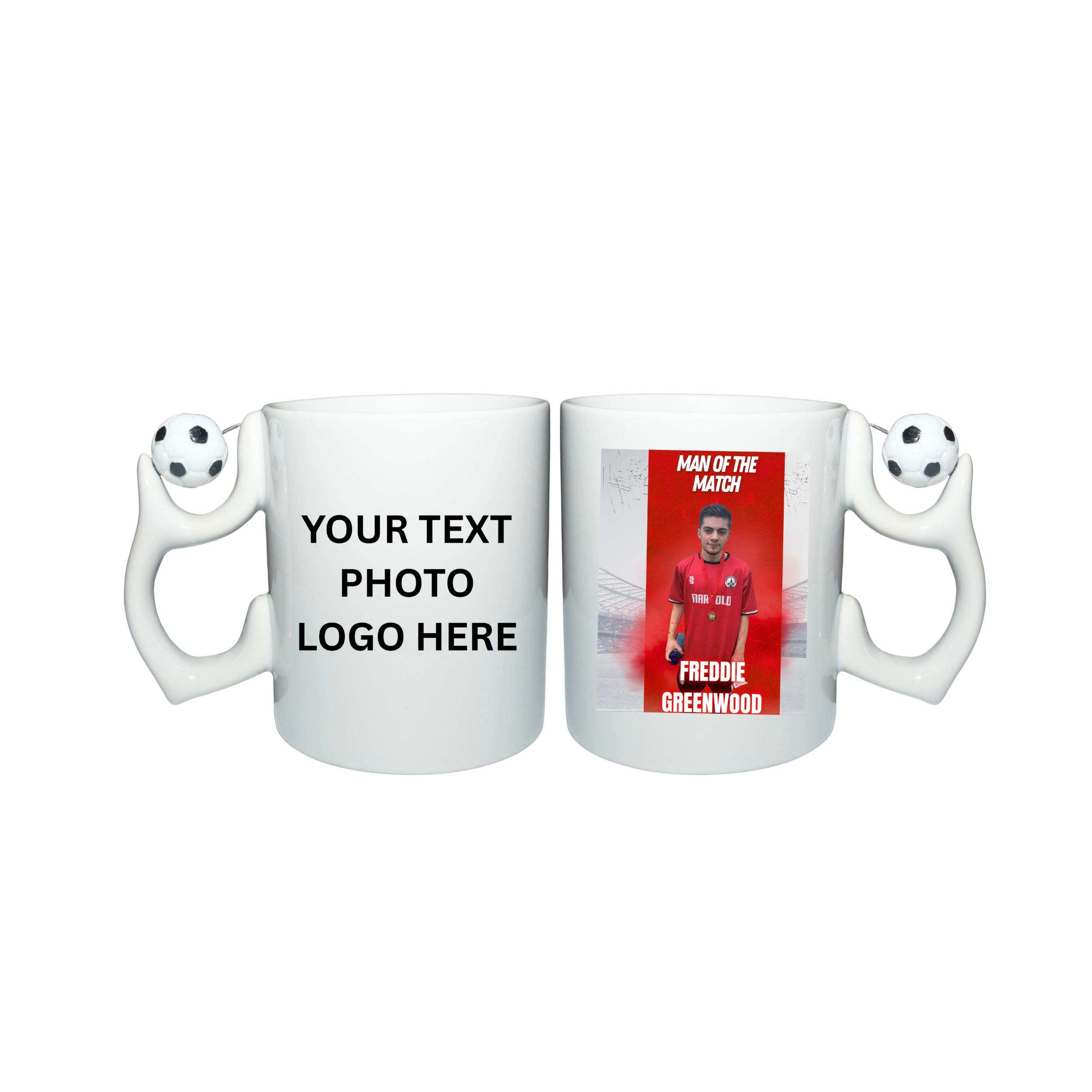 Personalised Football Mug