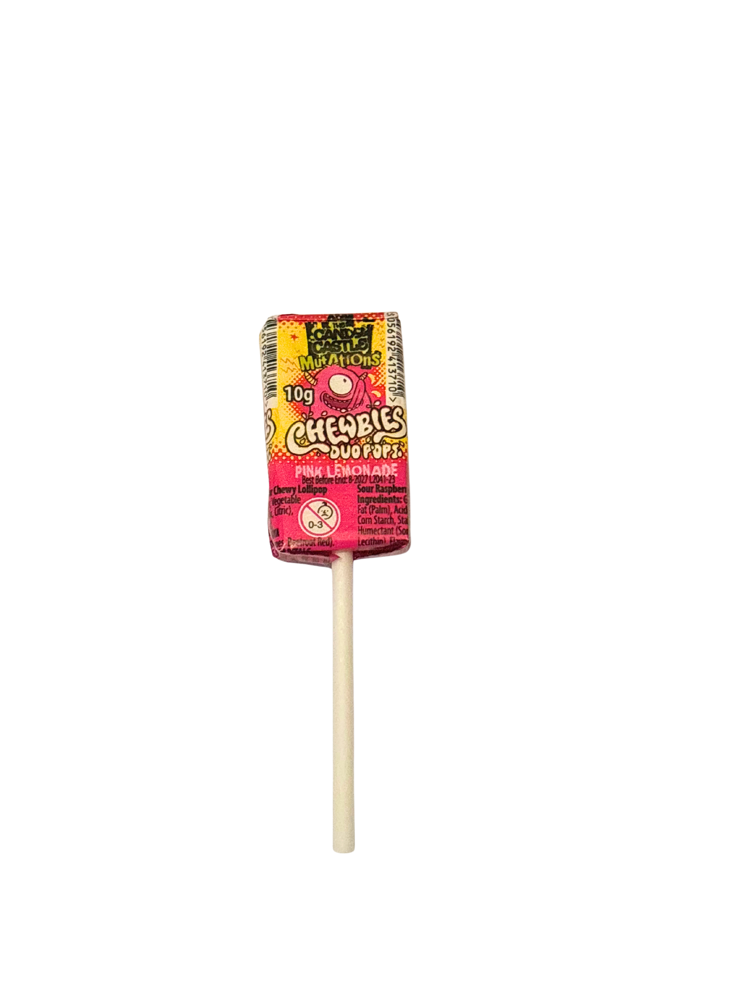 Candy Castle Chewbies Pink Lemonade Flavour Chewy Pop