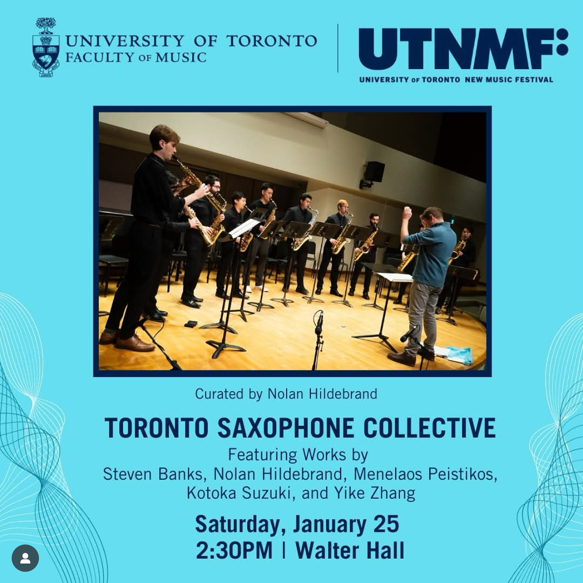 TSC at the University of Toronto New Music Festival