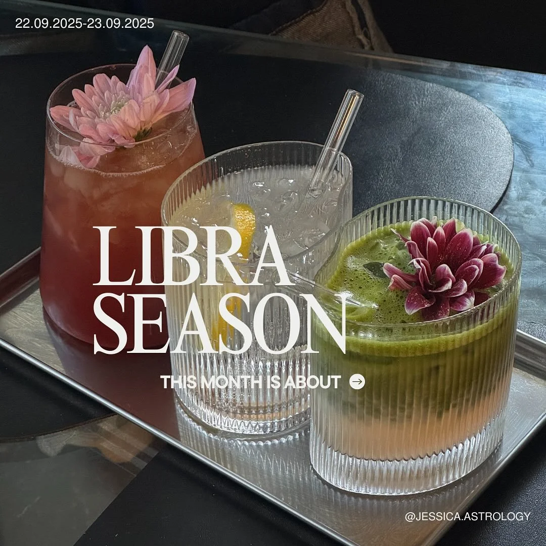 Happy Libra Season - Let&rsquo;s start into a new Season of love, joy &amp; creativity!💕🌸

Ich muss schon sagen, die Eclipse Zeit hat und bereits in den letzten Wochen ordentlich herausgefordert aber nat&uuml;rlich darf auch ganz nach der Waage etw