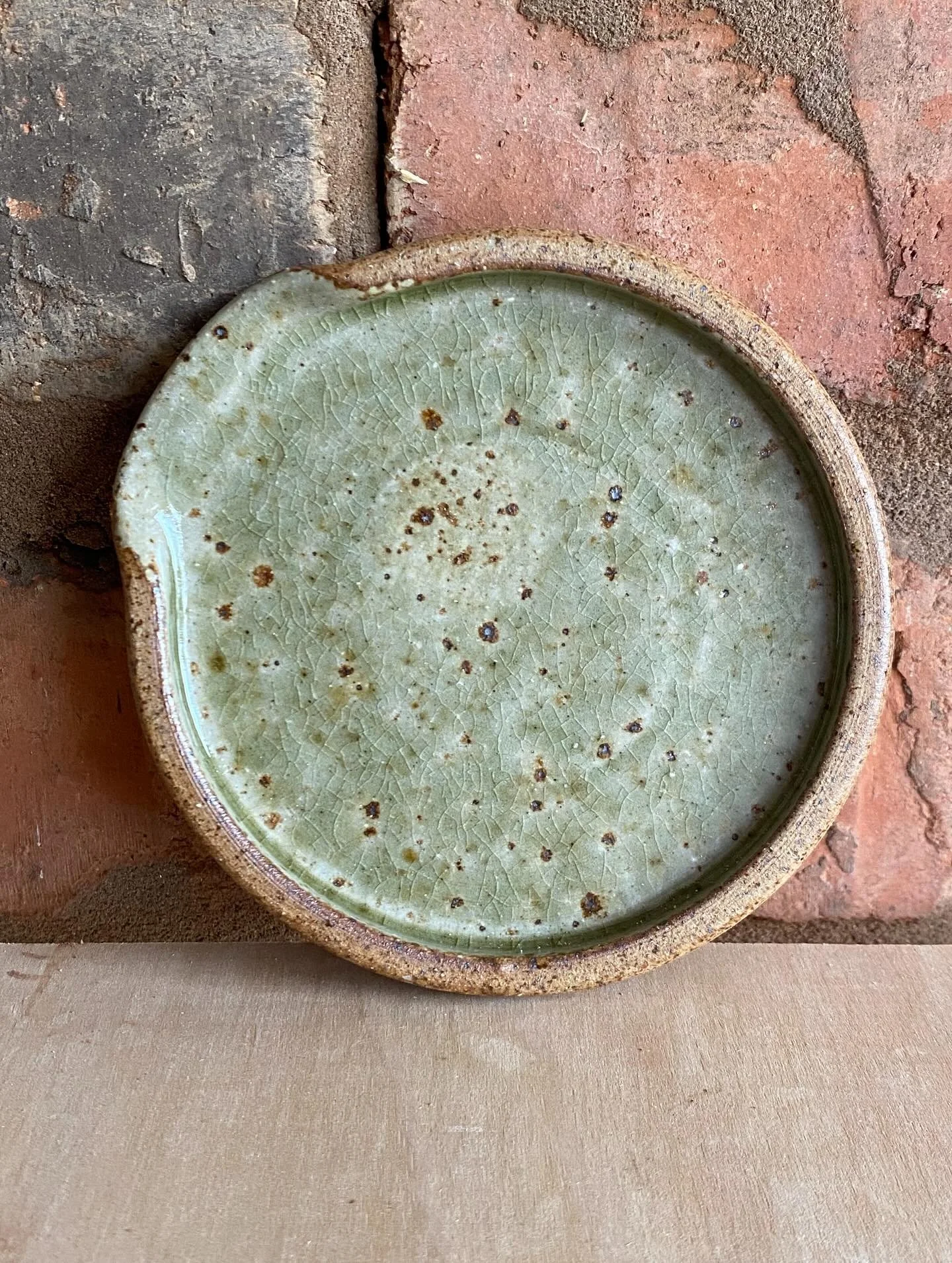 Out of all the pots I put into the wood kiln, it&rsquo;s some of the smallest that came out that I&rsquo;m enjoying the most. These spoon rests, one in a recycled wood ash glaze and one in a Matt white dolomite glaze.

A few of these will be up for g