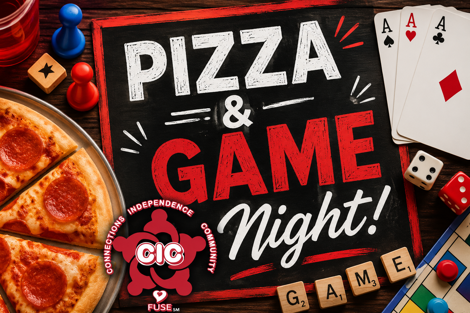 Club CIC Pizza &amp; Game Night