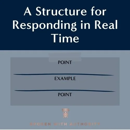 When You’re Caught Off Guard: A Structure for Responding in Real Time