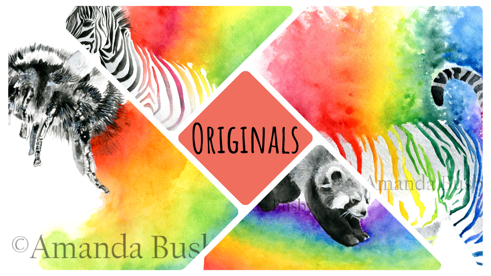 Rainbow Animal Series - Originals