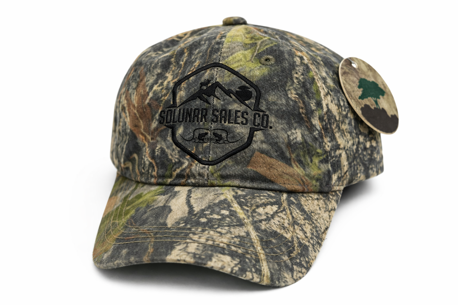 Solunar Logo Camo Ball Cap