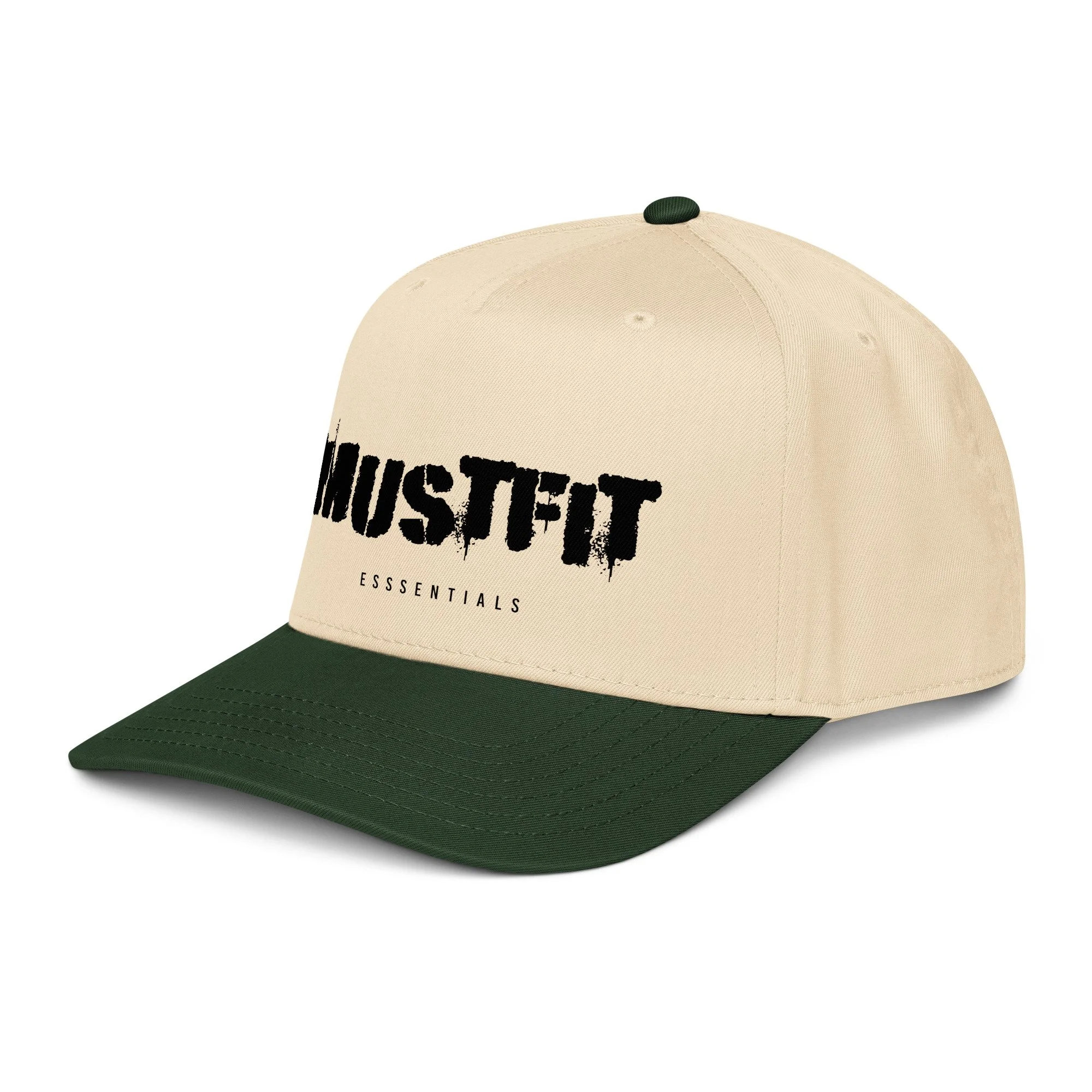 5-panel-mid-profile-baseball-cap-dark-green-natural-left-front-68d7759559374.jpg