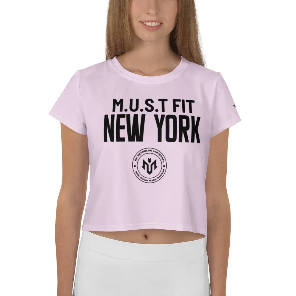 M.U.S.T. Fit® Sports Crop Tee