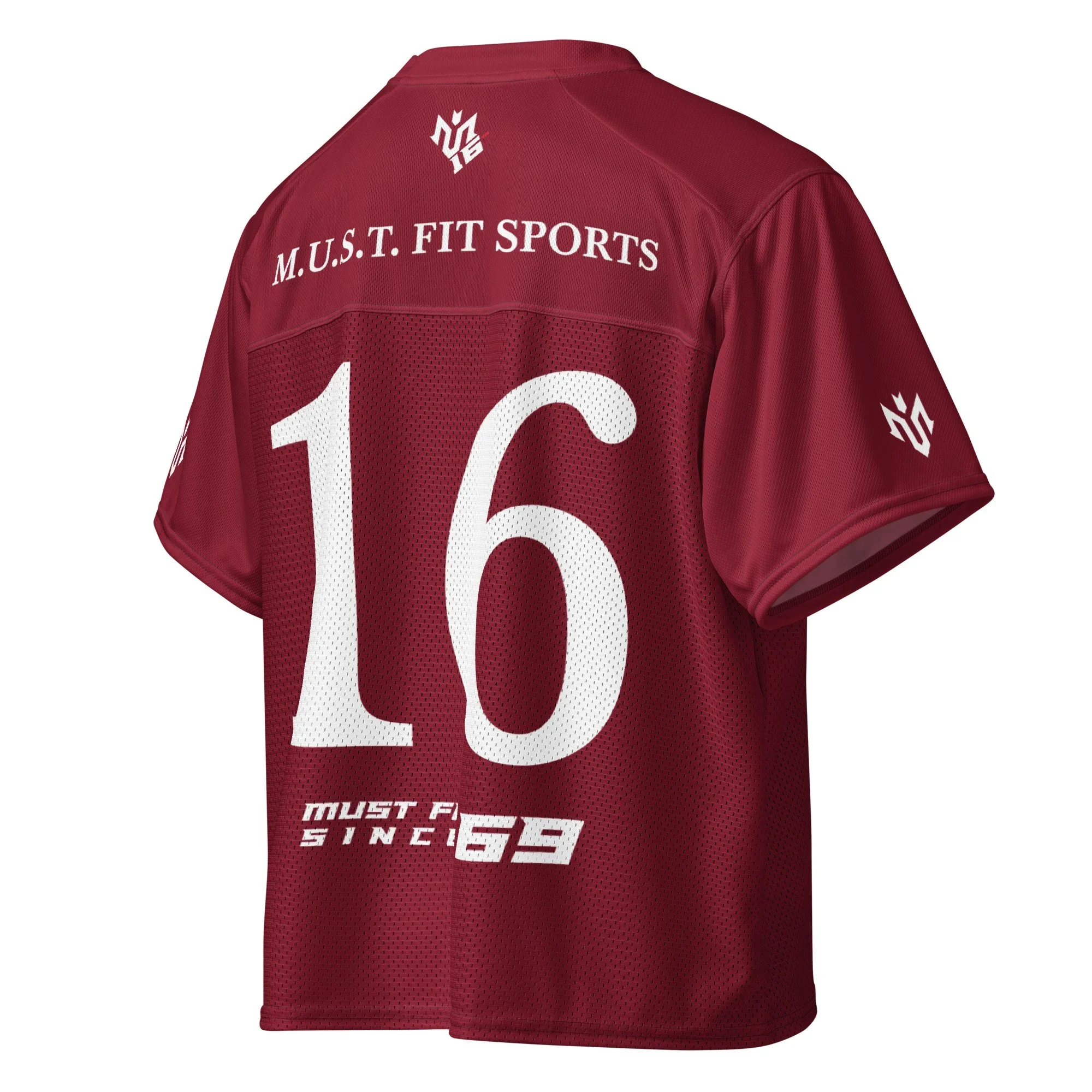 M.U.S.T. Fit® Sports Boxy Football Jersey — Effortlessly Cool, Built to Perform