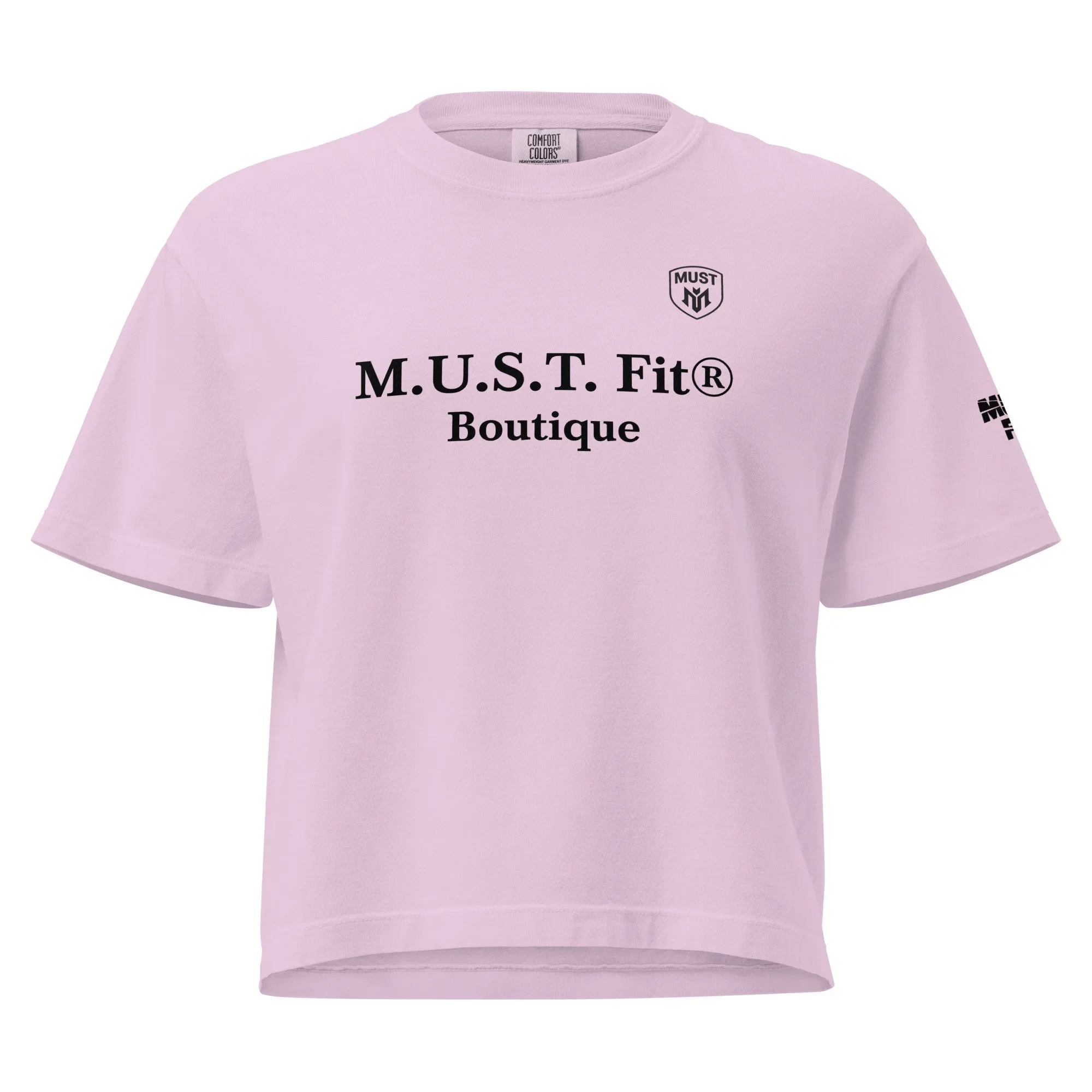 M.U.S.T. Fit® Sports Women’s Heavyweight Boxy Tee – Comfort, Style, and M16 Heritage in One Perfect Fit